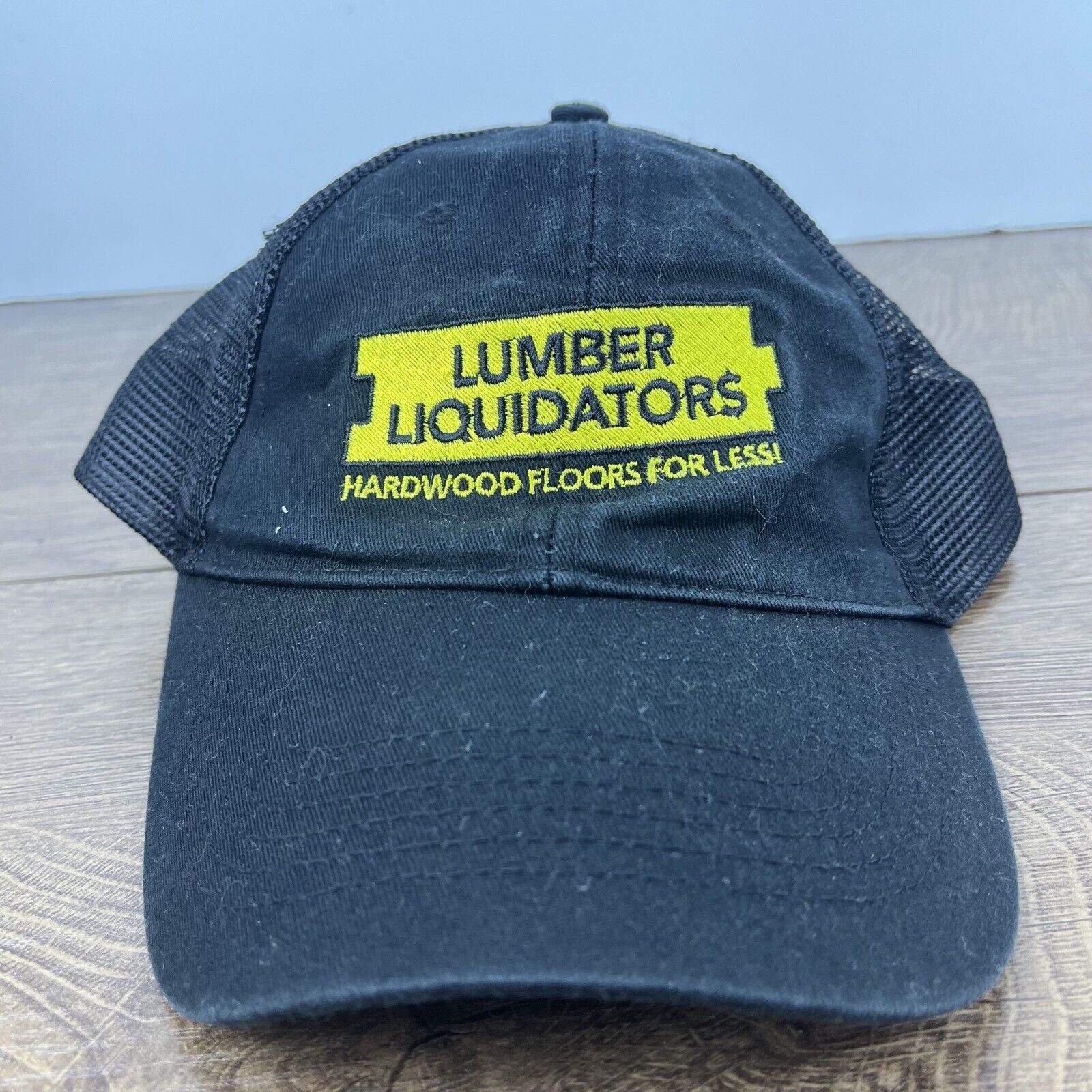 Other Lumber Liquidators Snapback Hat Black Hat Adjustable Black A Size ONE SIZE - 1 Thumbnail
