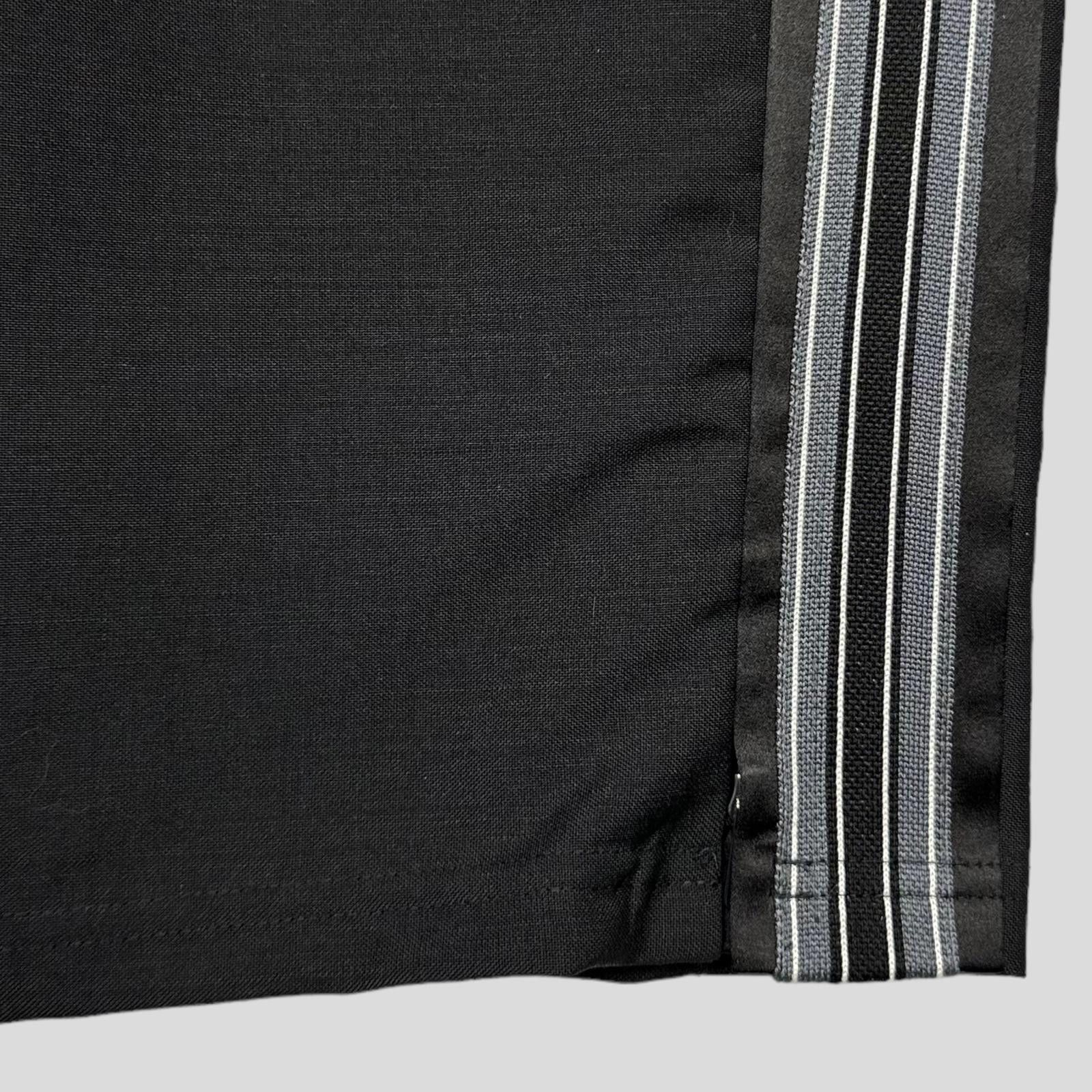 Prada Prada Milano 2022 Mohair & Wool Striped Logo Trousers IT50 L Size US 34 / EU 50 - 6 Thumbnail