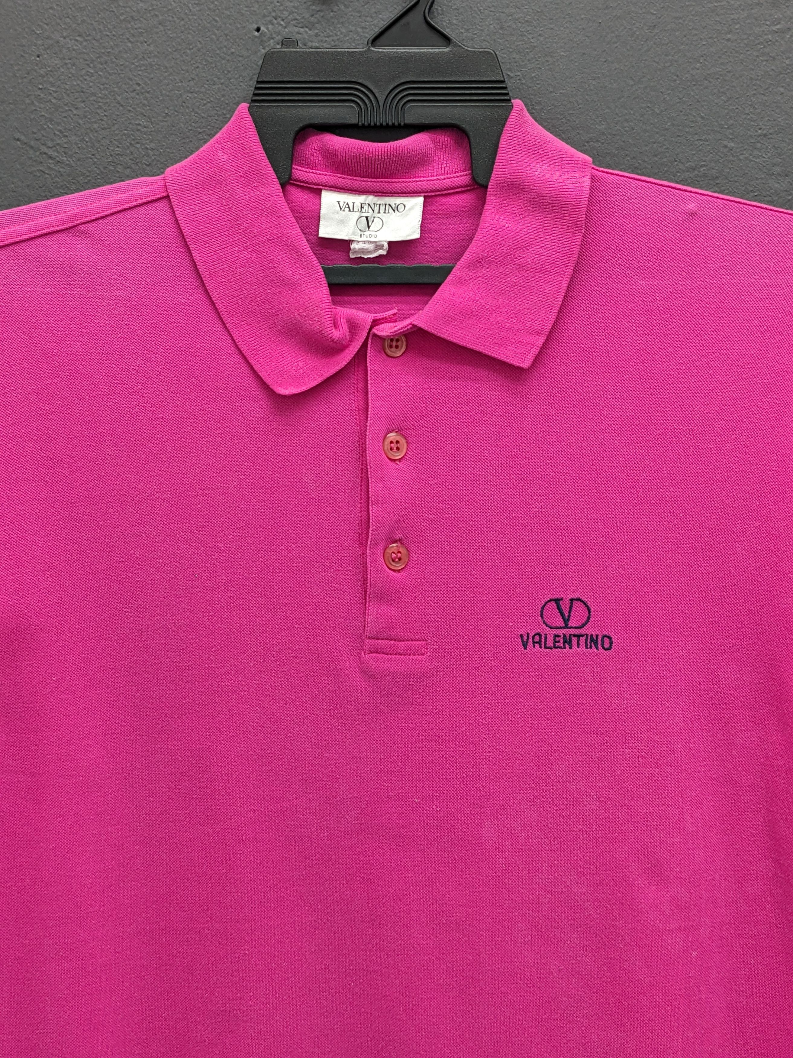 Valentino VALENTINO STUDIO DESIGNER POLO TSHIRT Size US M / EU 48-50 / 2 - 3 Thumbnail