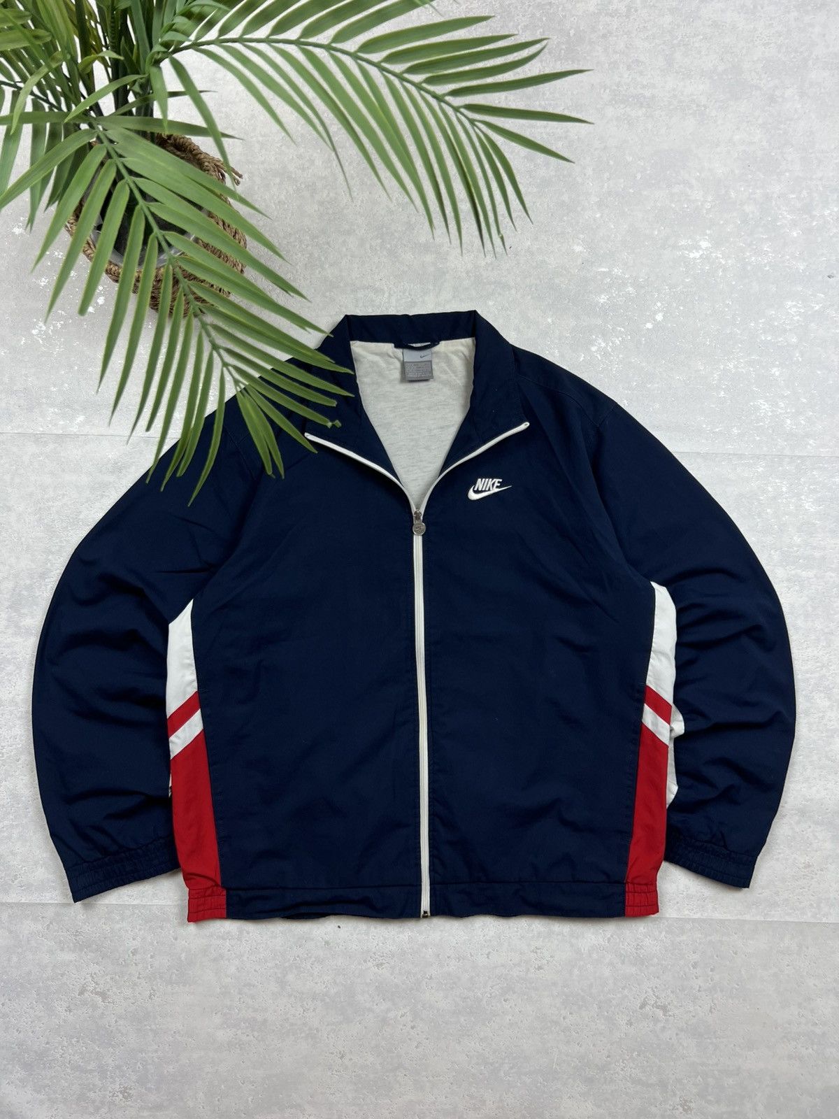 Nike 90s Nike Double Logo Vintage Y2K Windbreaker Retro Jacket Size US M / EU 48-50 / 2 - 2 Thumbnail
