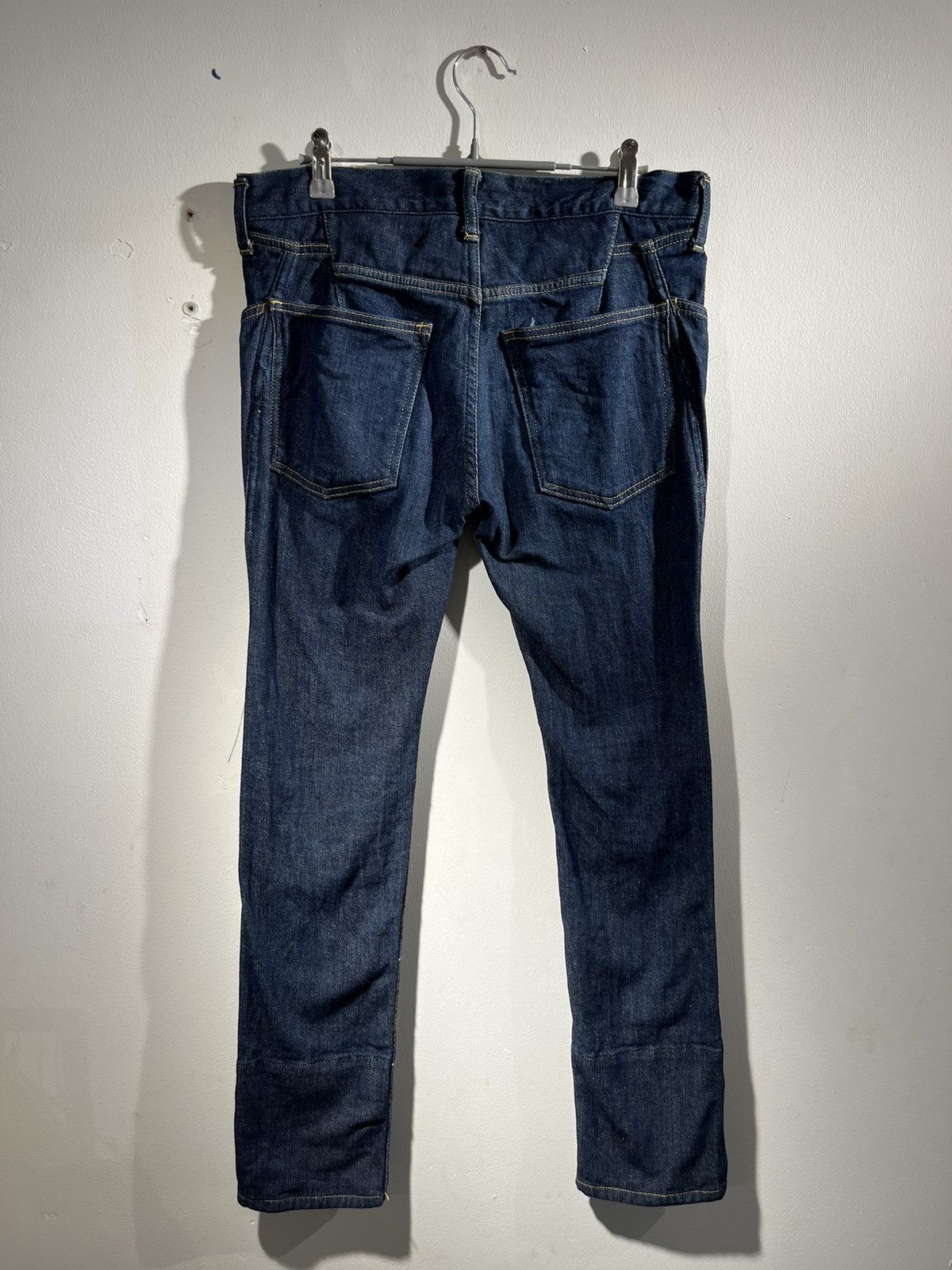 CDG by Comme des Garcons × Comme des Garcons × Junya Watanabe Cdg x Junya watanabe Double Knee Plaid Denim Jeans Size US 27 - 5 Thumbnail