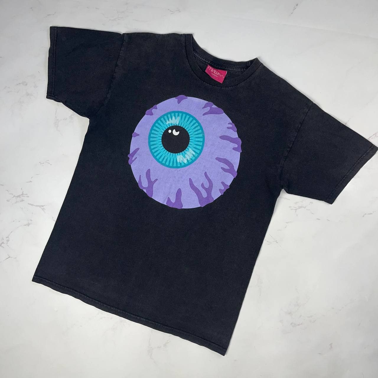 Mishka Mishka Purple Eyeball T-Shirt Size Medium Size US M / EU 48-50 / 2 - 2 Thumbnail