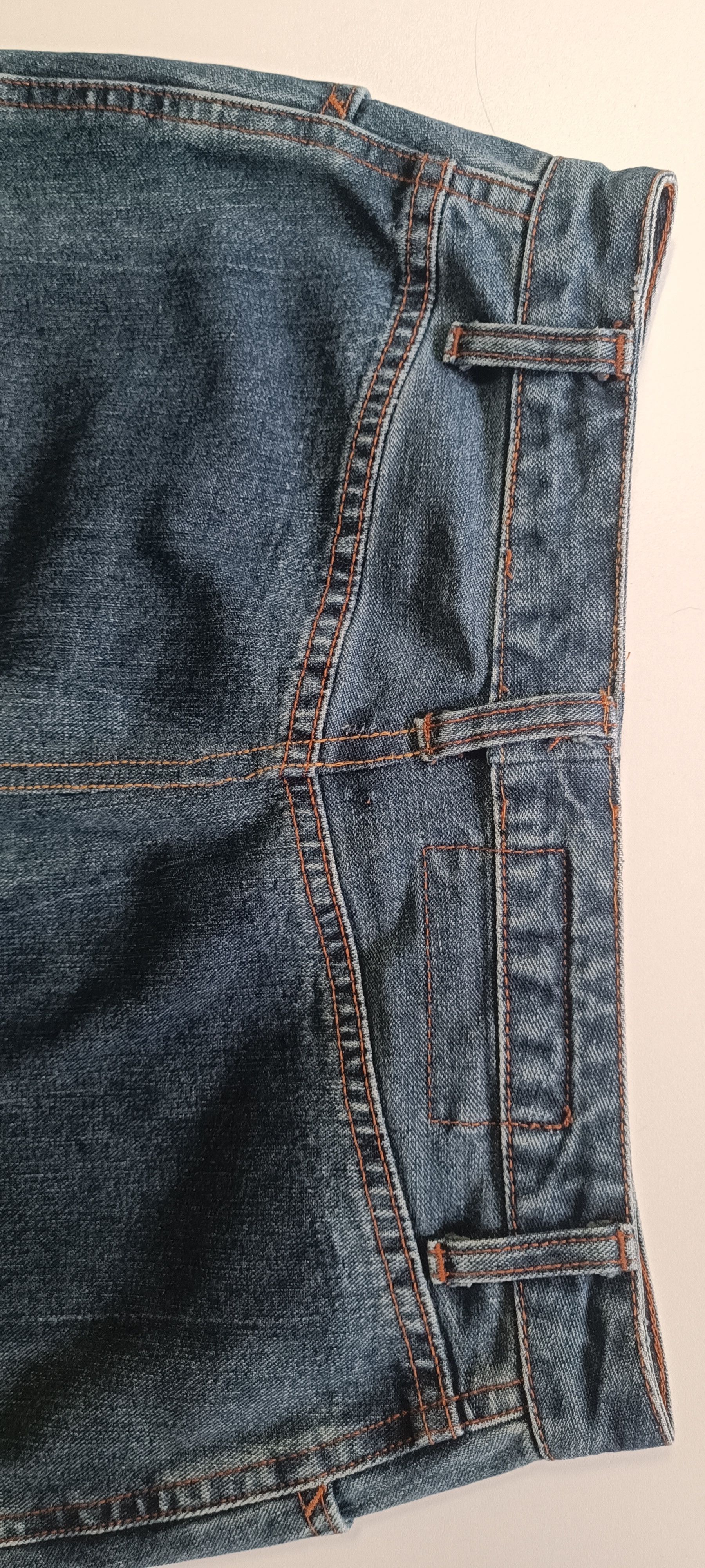 Jean Paul Gaultier Trapezoidal midi denim skirt Size 27" / US 4 / IT 40 - 21 Thumbnail