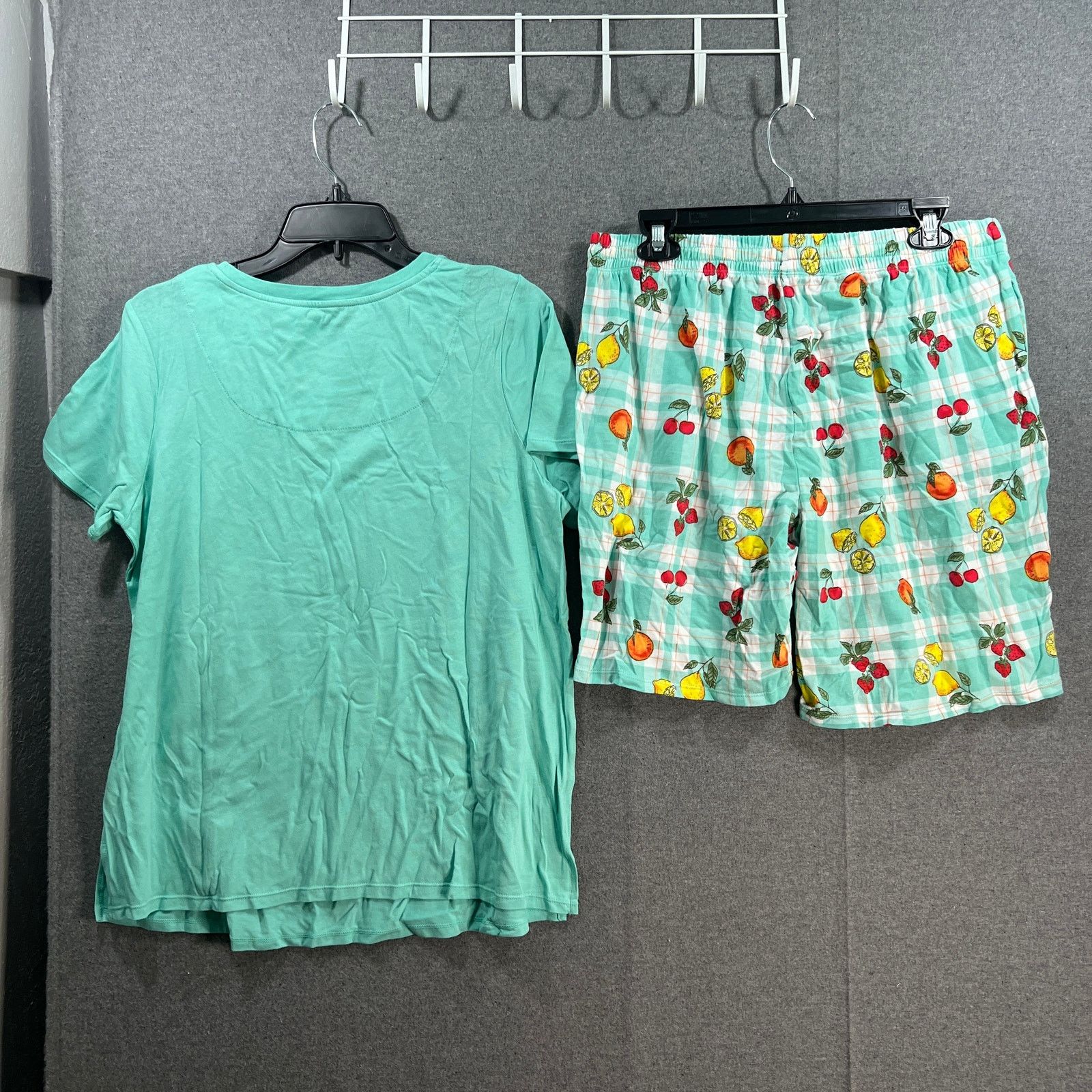 Other Cuddl Duds Cotton Core Scoop Tee and Shorts Pajama Set Mint Size M / US 6-8 / IT 42-44 - 2 Thumbnail