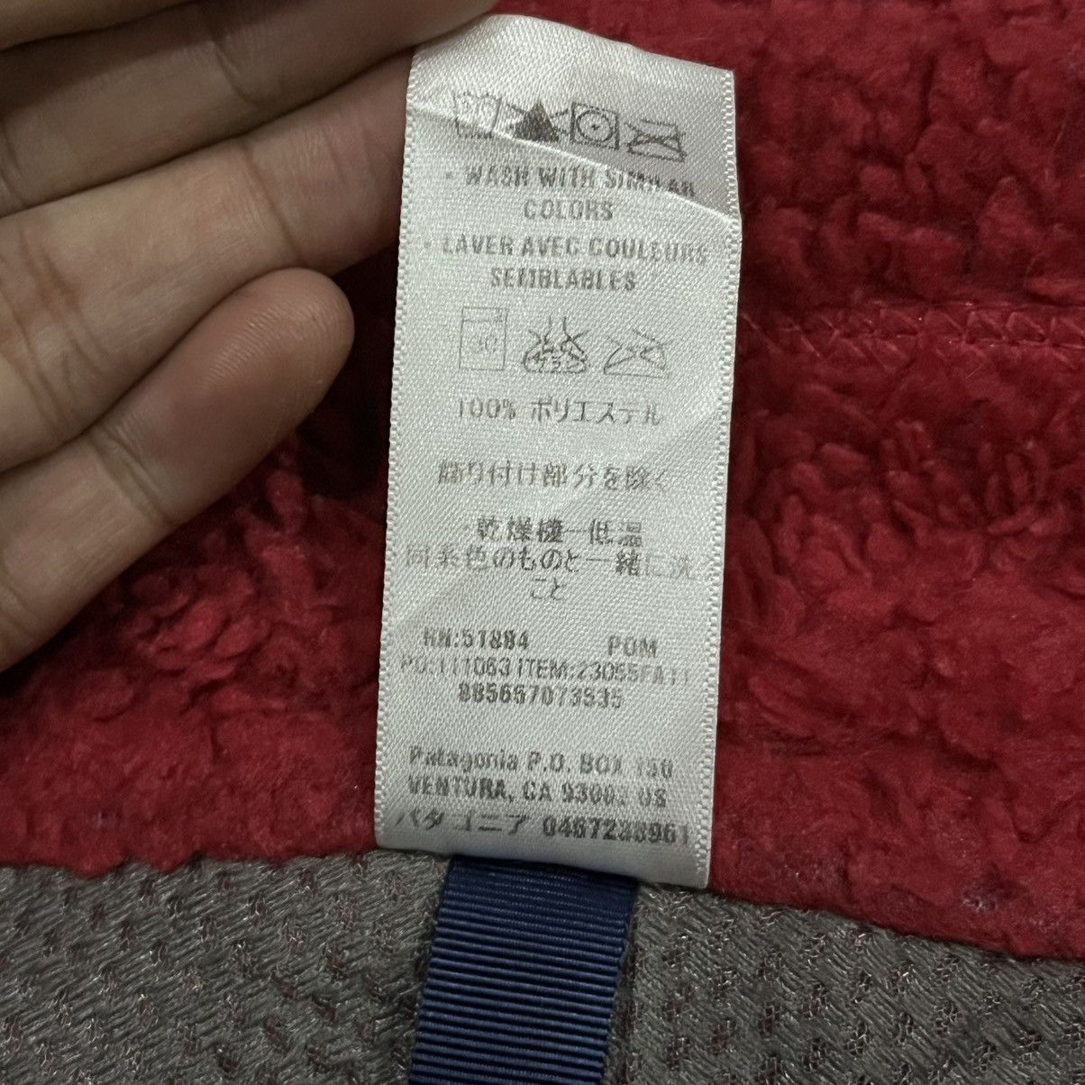Patagonia × Vintage Patagonia Classic Retro X Red Sherpa Fleece Jacket Size US S / EU 44-46 / 1 - 9 Thumbnail