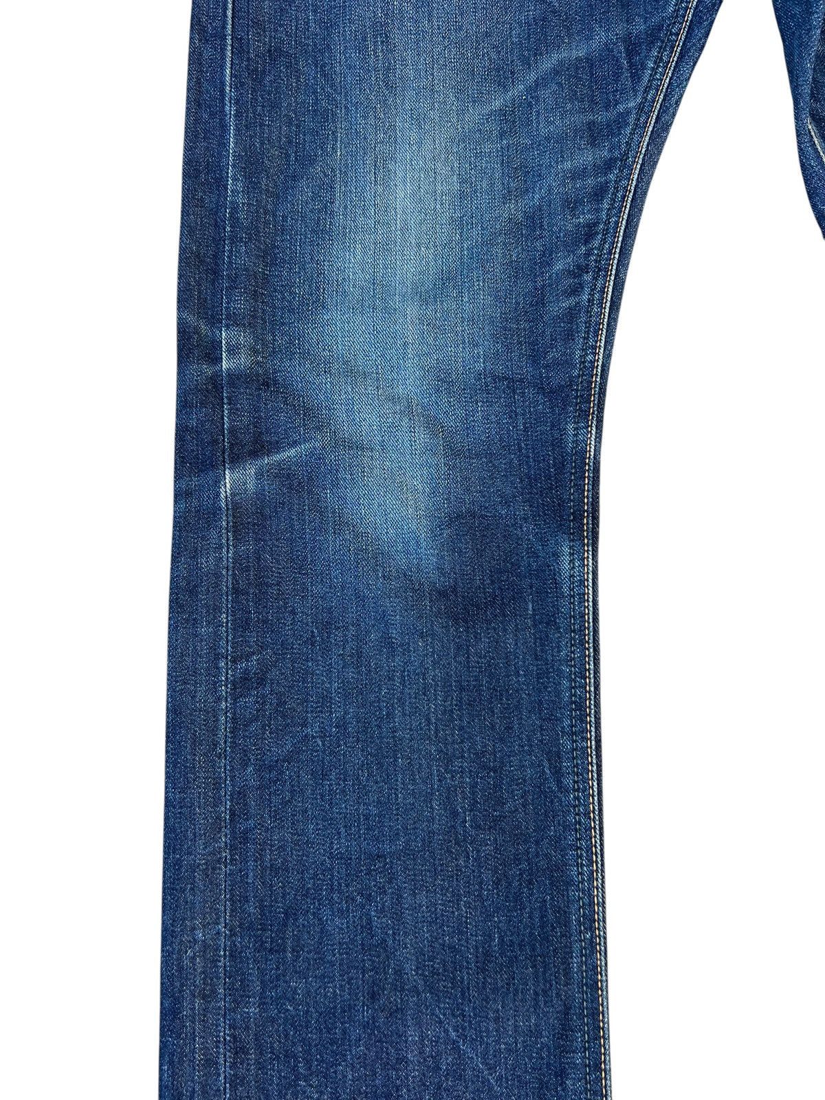 Lee Lee 101 Pure Indigo Dye Mud Denim Blue Line Selvedge Jeans Size US 29 - 9 Thumbnail