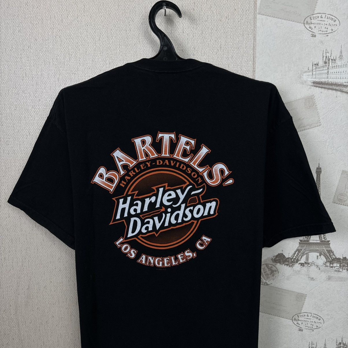 Other Vintage Harley Davidson T shirt Fire Wolf Los Angeles XL Size US XL / EU 56 / 4 - 17 Thumbnail