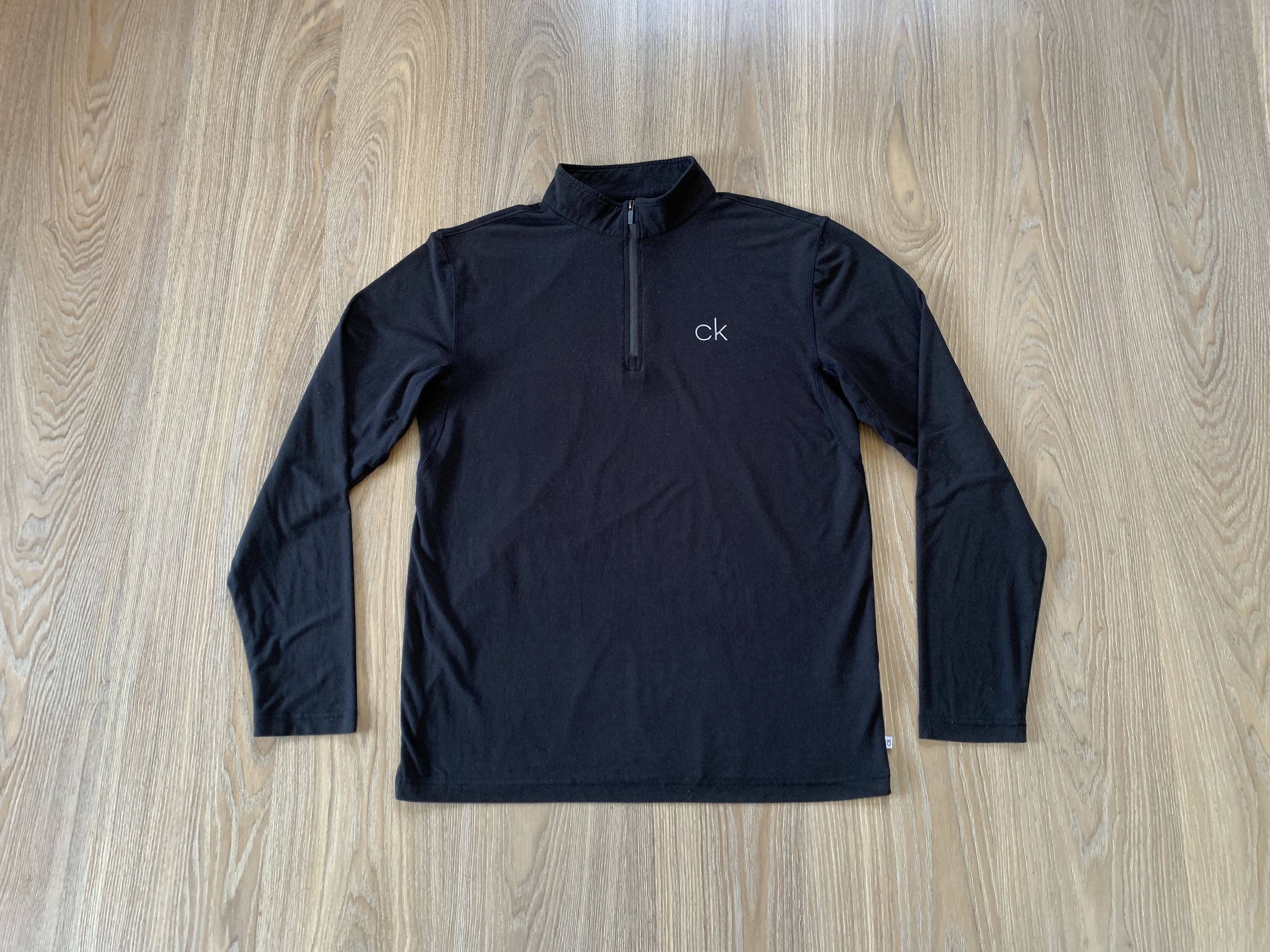 Calvin Klein × Golf Wang Calvin Klein Black Quarter-Zip Training Long Sleeve Size US L / EU 52-54 / 3 - 9 Thumbnail