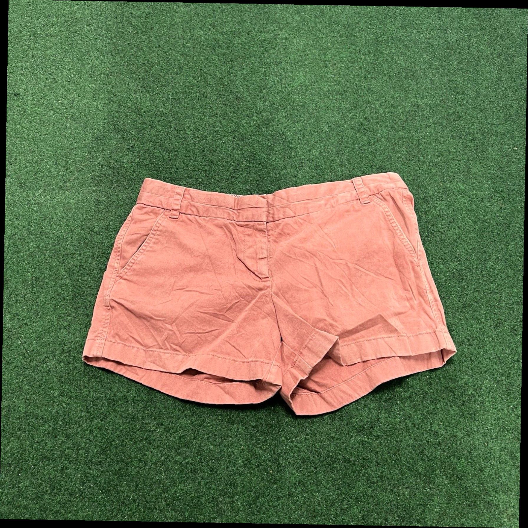 J.Crew J. Crew Chino Shorts Light Red Size 6 Summer Working Walking Outdoors Size 28" / US 6 / IT 42 - 1 Thumbnail