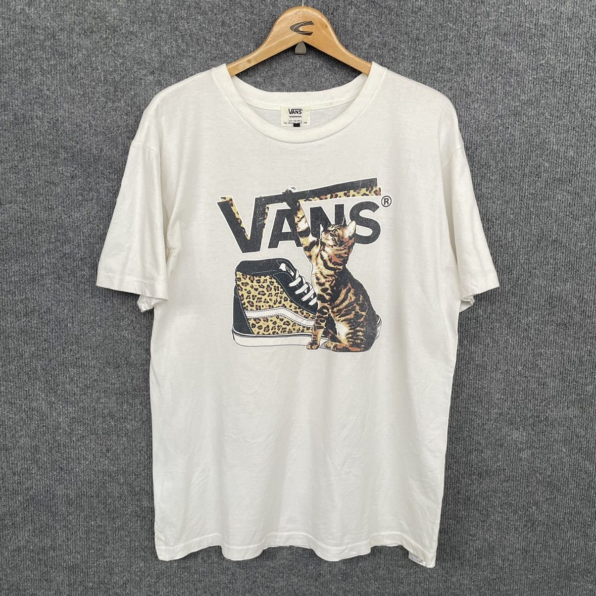 Vans Vintage Y2K Vans Skater T Shirt Rare Design Size US L / EU 52-54 / 3 - 1 Thumbnail