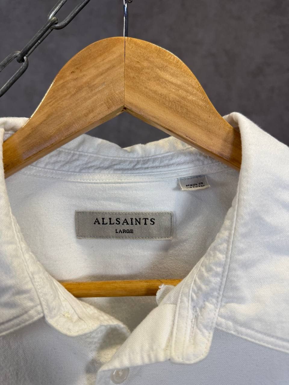 Allsaints Allsaints designer logo flannel shirt Size US L / EU 52-54 / 3 - 4 Thumbnail