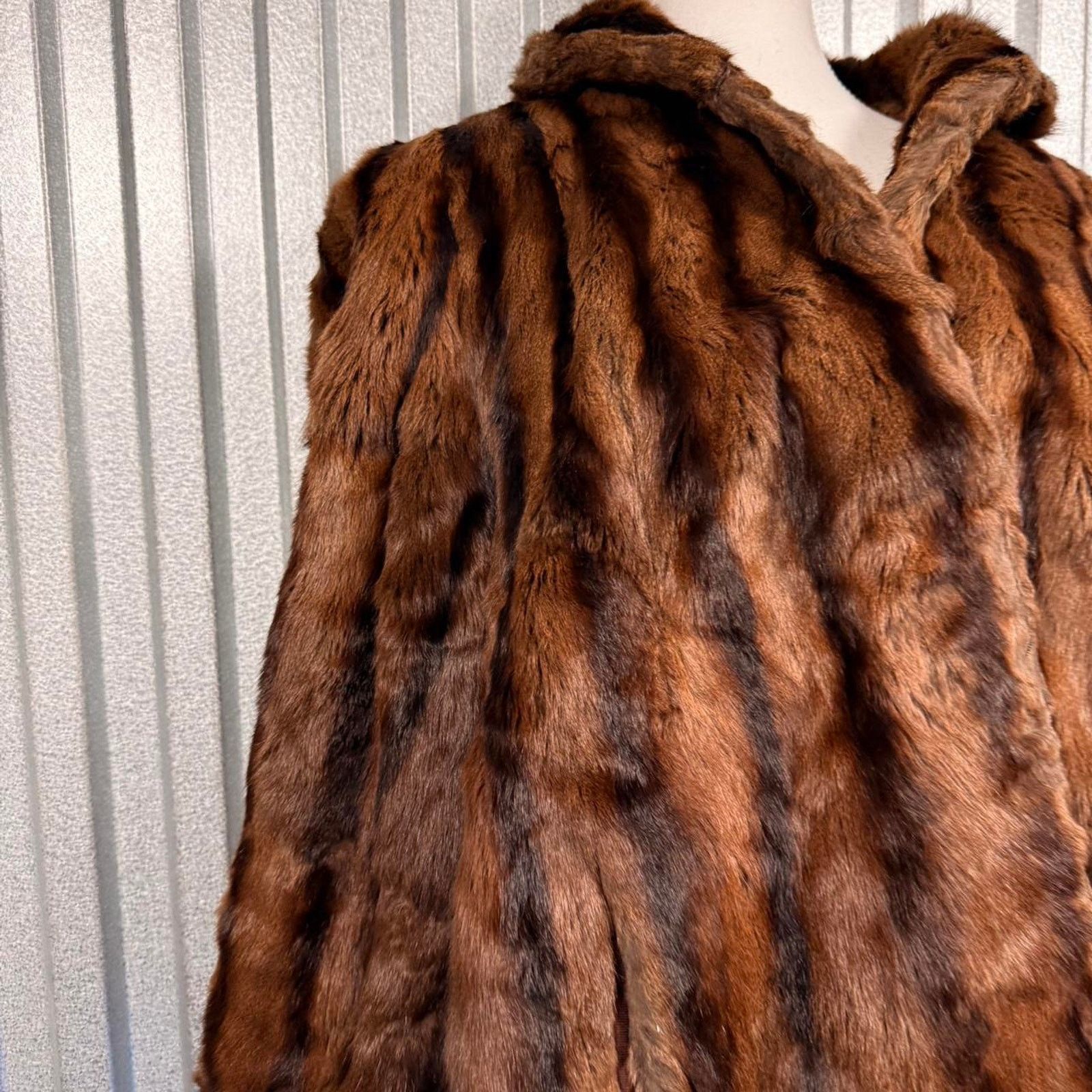 Other Brown lined faux fur Size L / US 10 / IT 46 - 2 Thumbnail