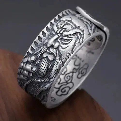 Jewelry × Vintage new fashion Guan Gong ring Size ONE SIZE - 1 Thumbnail