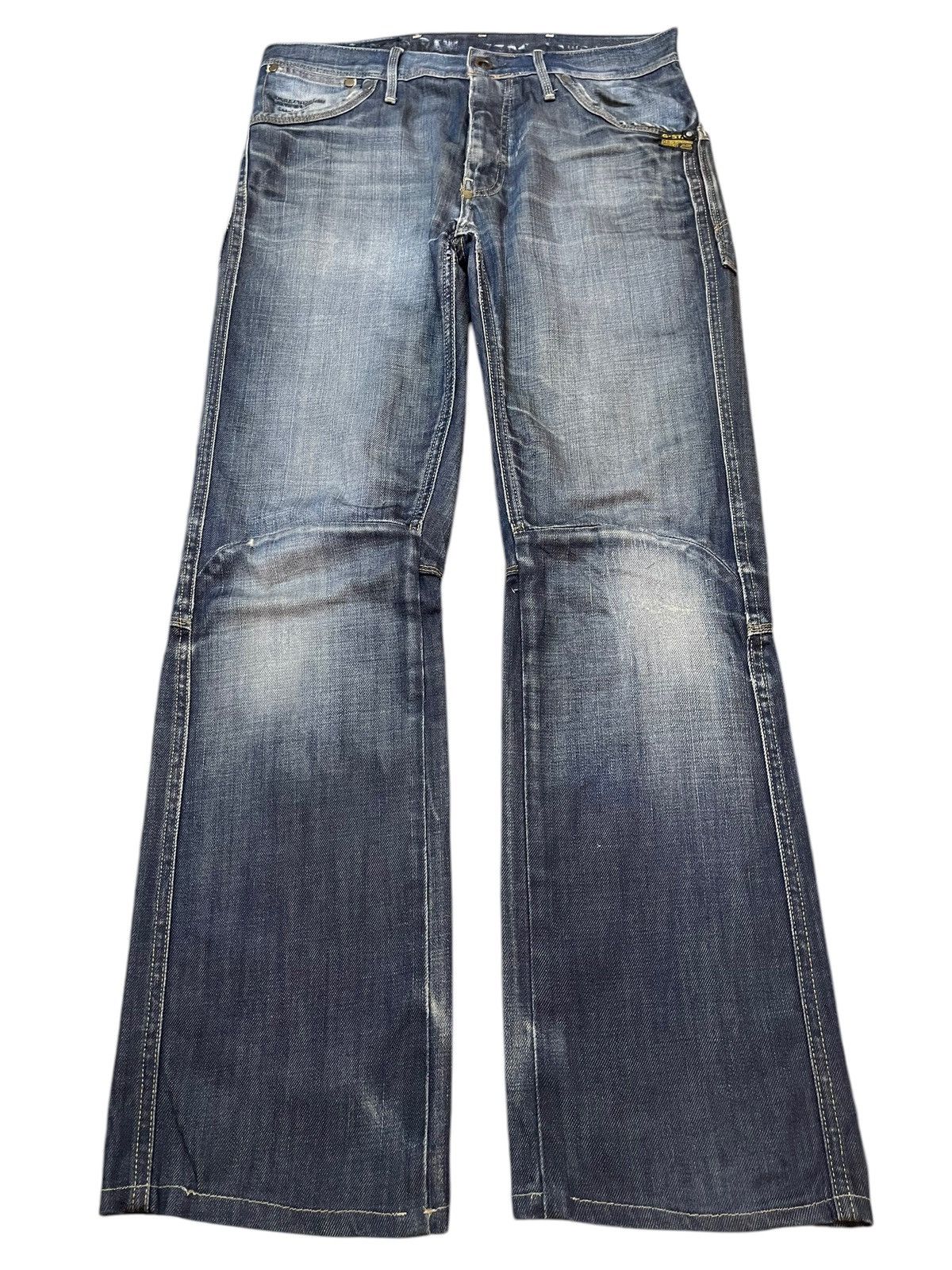 G-Star Vintage Japanese Gstar Faded Wash Style Loose Jeans Size US 32 / EU 48 - 1 Thumbnail