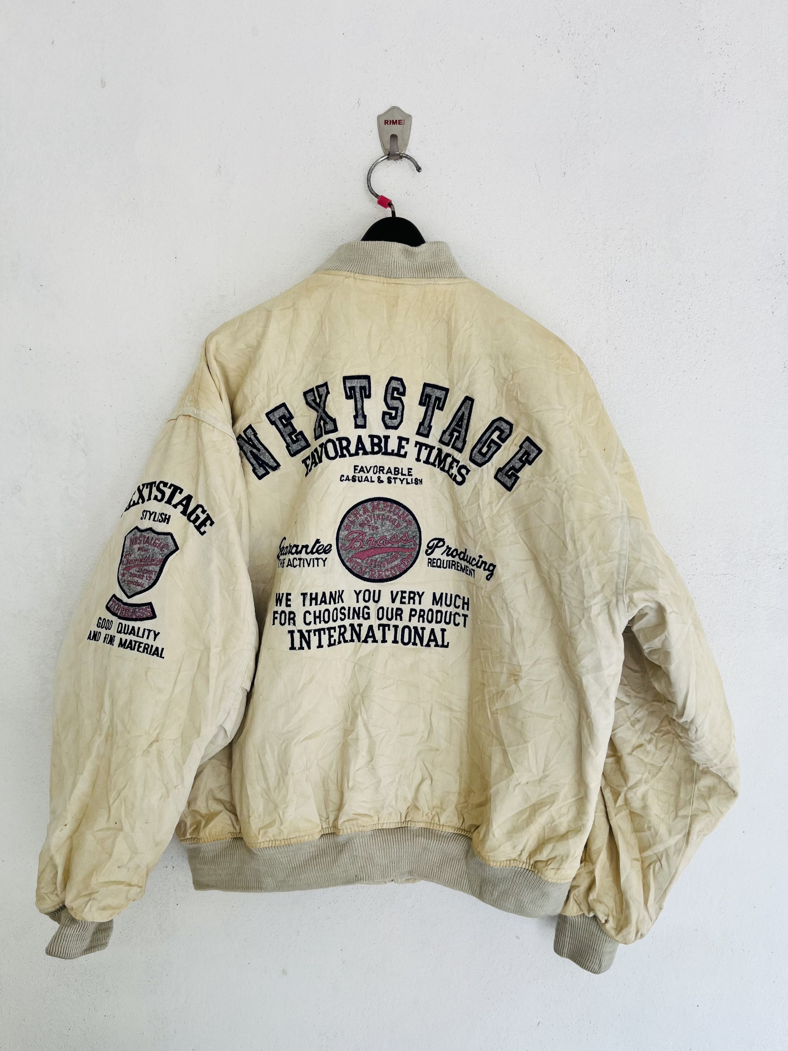 Japanese Brand × Vintage Vintage Next Stage Hip Hop Streetwear Fashion Style Size US L / EU 52-54 / 3 - 1 Thumbnail