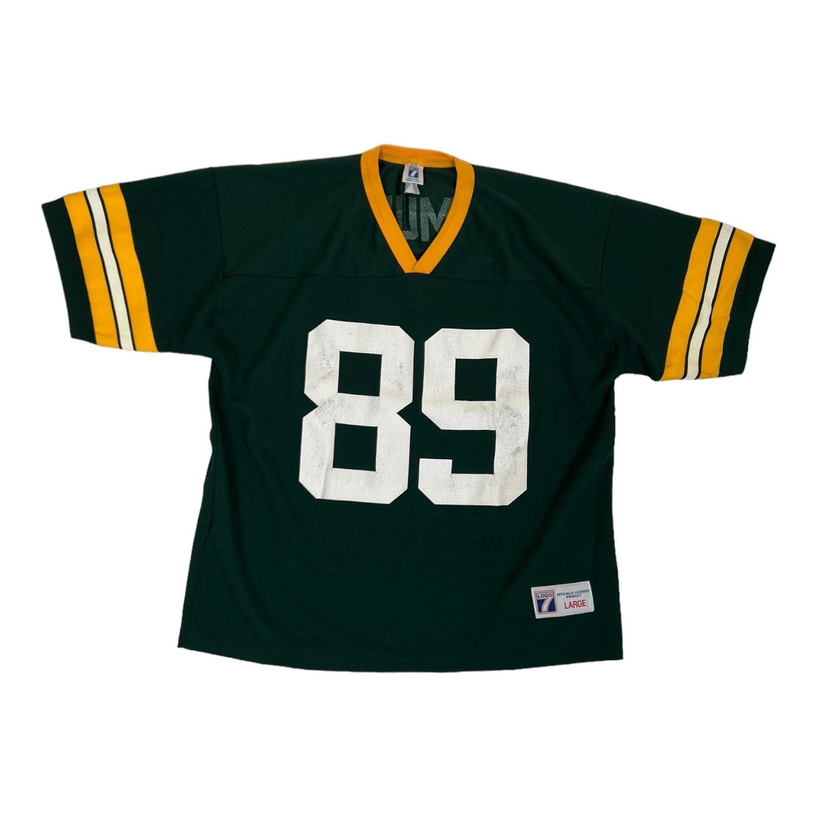Logo 7 Vintage Green Bay Packers Jersey Size Large Mark Chmura #89 Size US L / EU 52-54 / 3 - 2 Thumbnail
