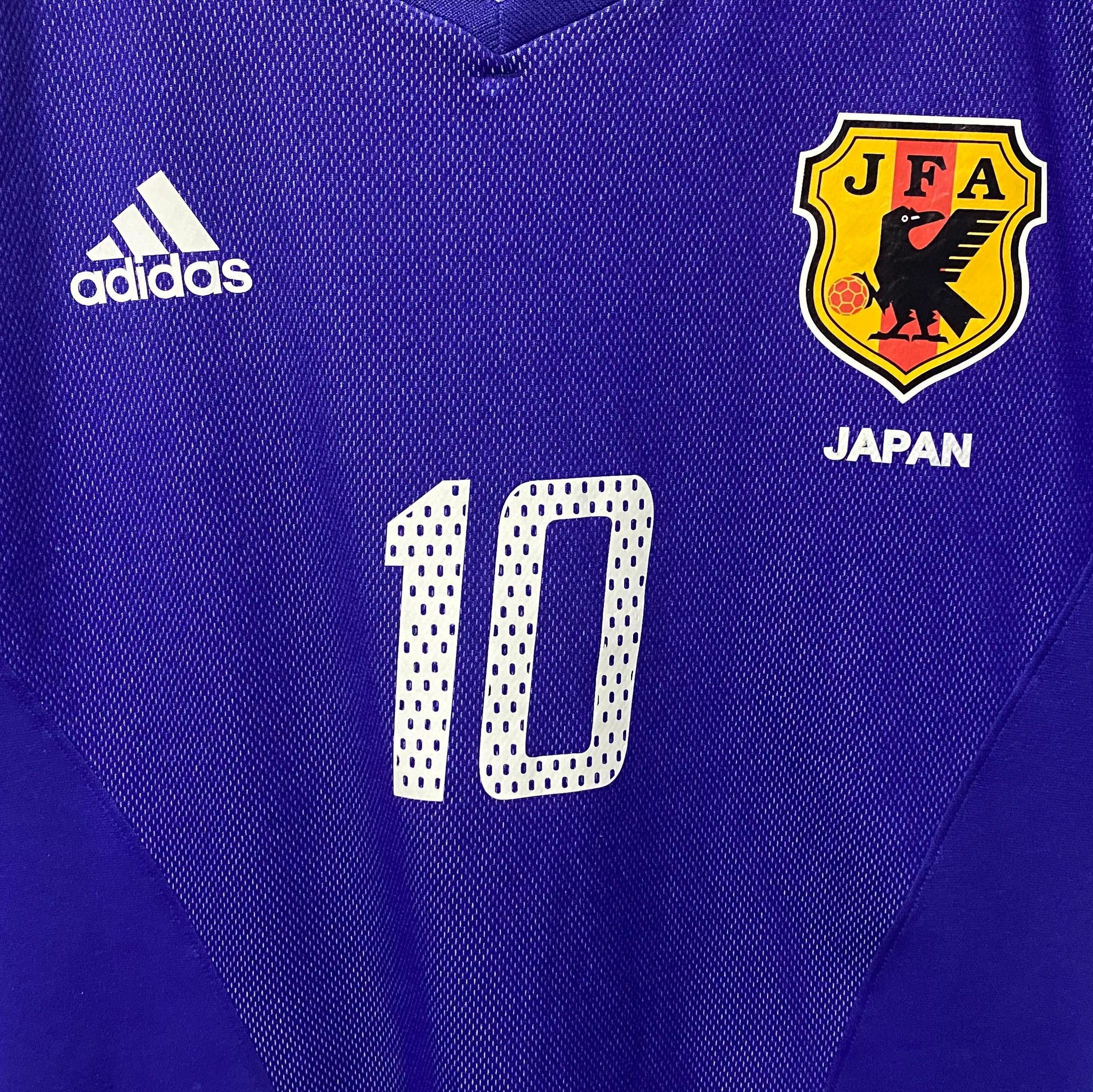 Adidas Japan 2002 Home Jersey Captain Tsubasa Edition Size US XL / EU 56 / 4 - 3 Thumbnail