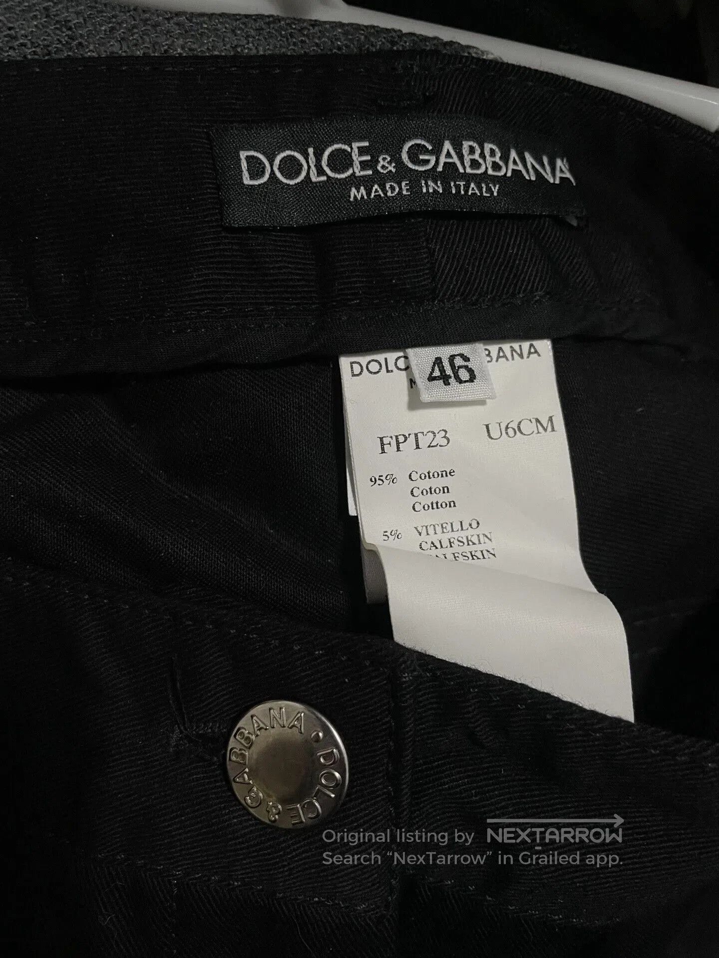Dolce & Gabbana washed denim pants with musical print. Size US 32 / EU 48 - 5 Thumbnail