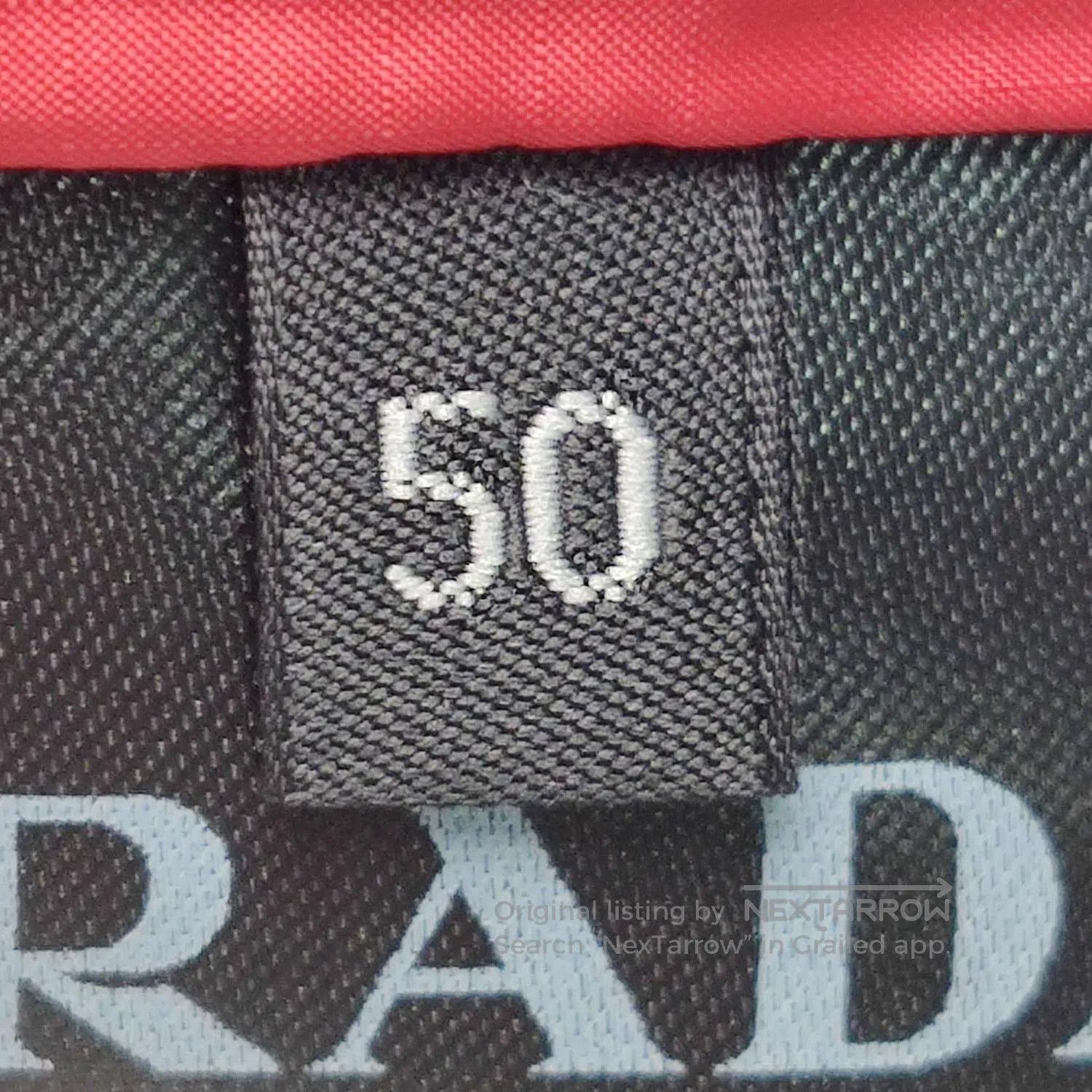 Prada Prada M Size Logo Pocket White T. Size US M / EU 48-50 / 2 - 9 Thumbnail