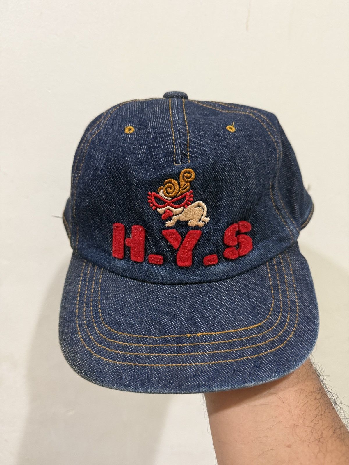 Hysteric Glamour HYS Denim Hat Size ONE SIZE - 2 Thumbnail