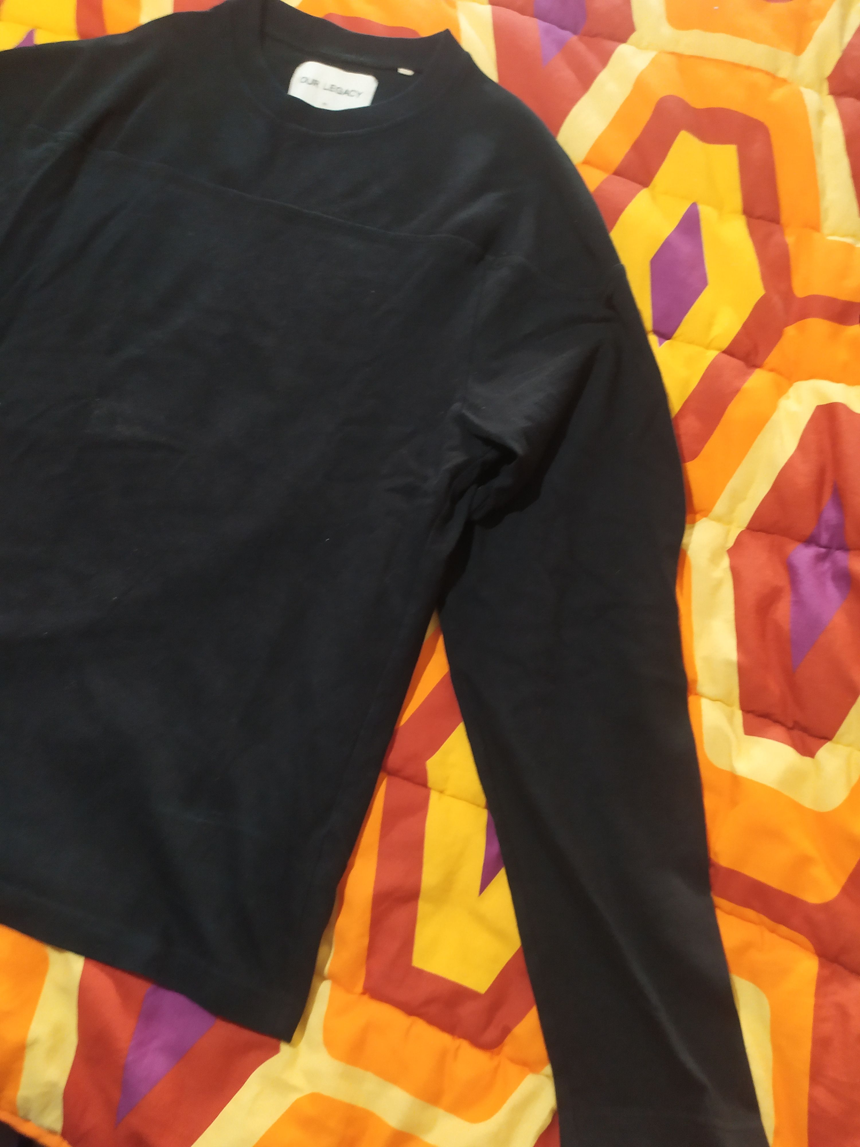 Our Legacy OUR LEGACY SWEATSHIRT BLACK SIZE 50(L) Size US M / EU 48-50 / 2 - 3 Thumbnail
