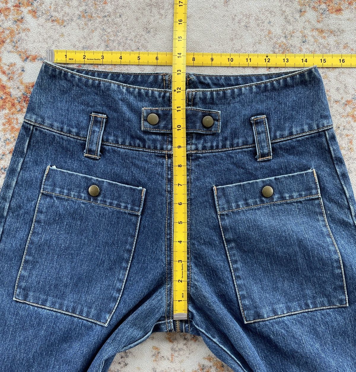 ARSNL ARS JAPAN THREE QUARTER JEANS Size US 29 - 14 Thumbnail