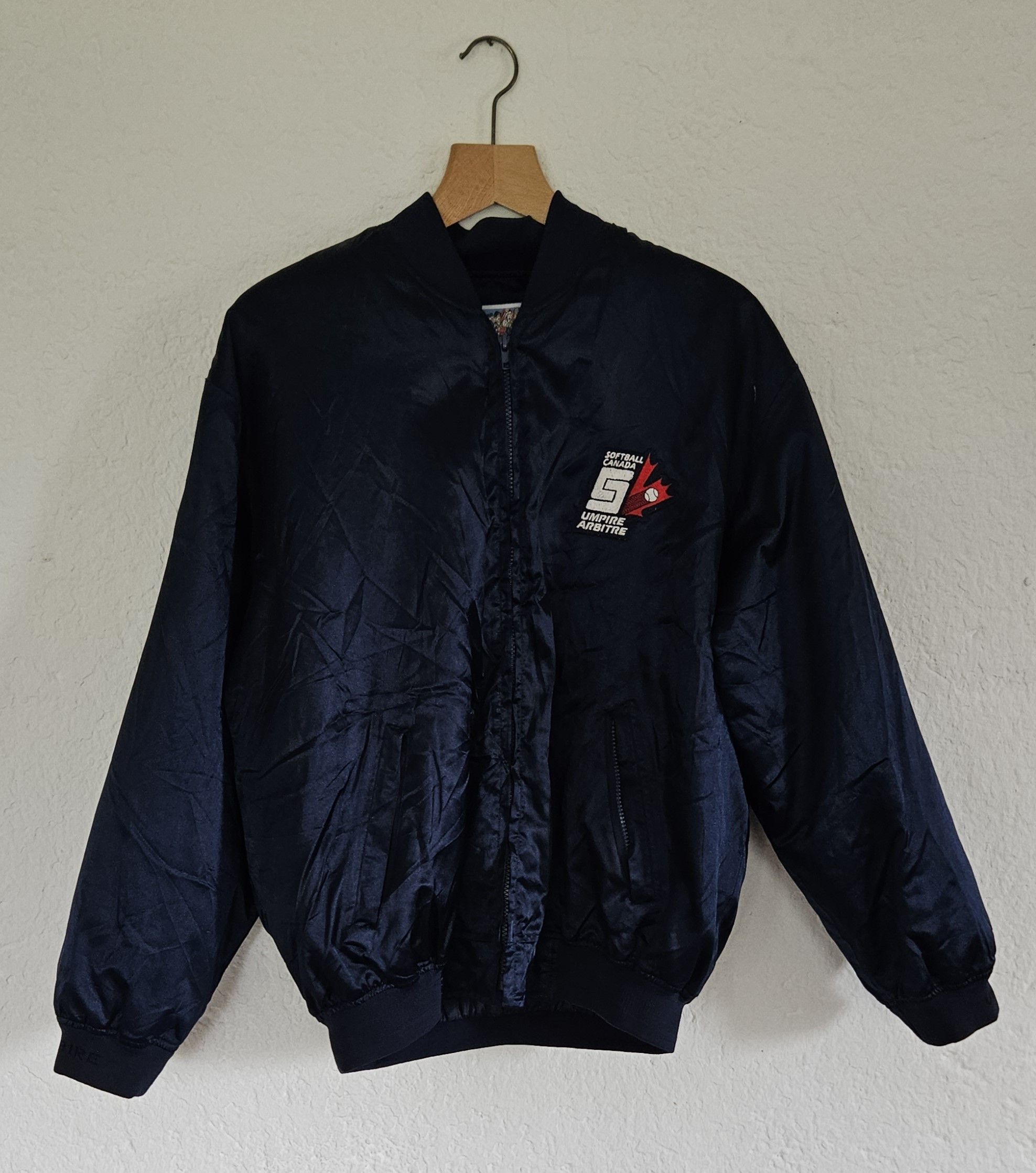Vintage VINTAGE SATIN BOMBER JACKET Size US M / EU 48-50 / 2 - 1 Thumbnail