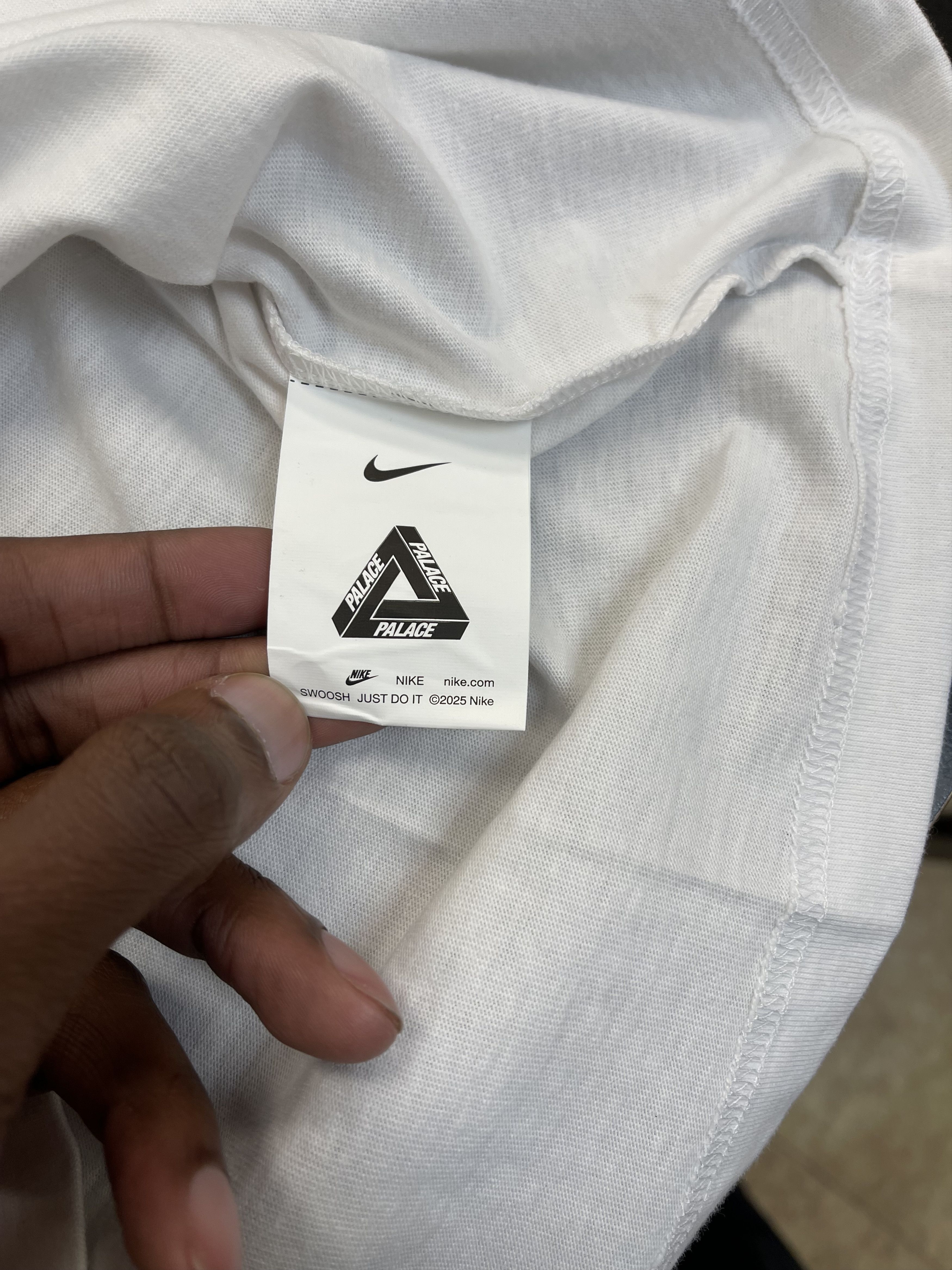 Nike Nike x Palace Tri Swoosh Tee White Size US M / EU 48-50 / 2 - 7 Thumbnail