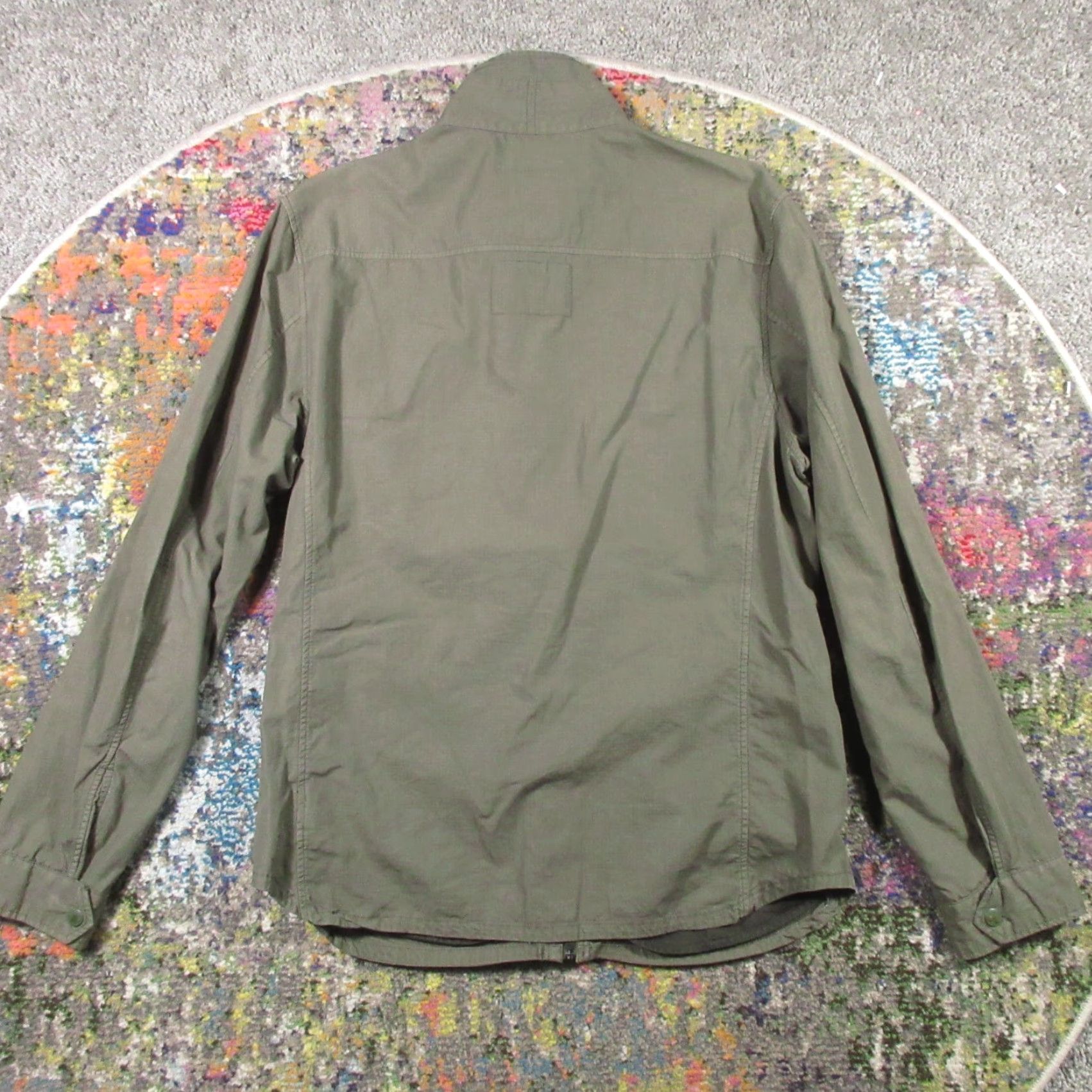 G-Star G-Star Raw Cargo Jacket Womens XL Green Brown Military Epaulets Utility Grunge Jacket Size XL / US 12-14 / IT 48-50 - 2 Thumbnail