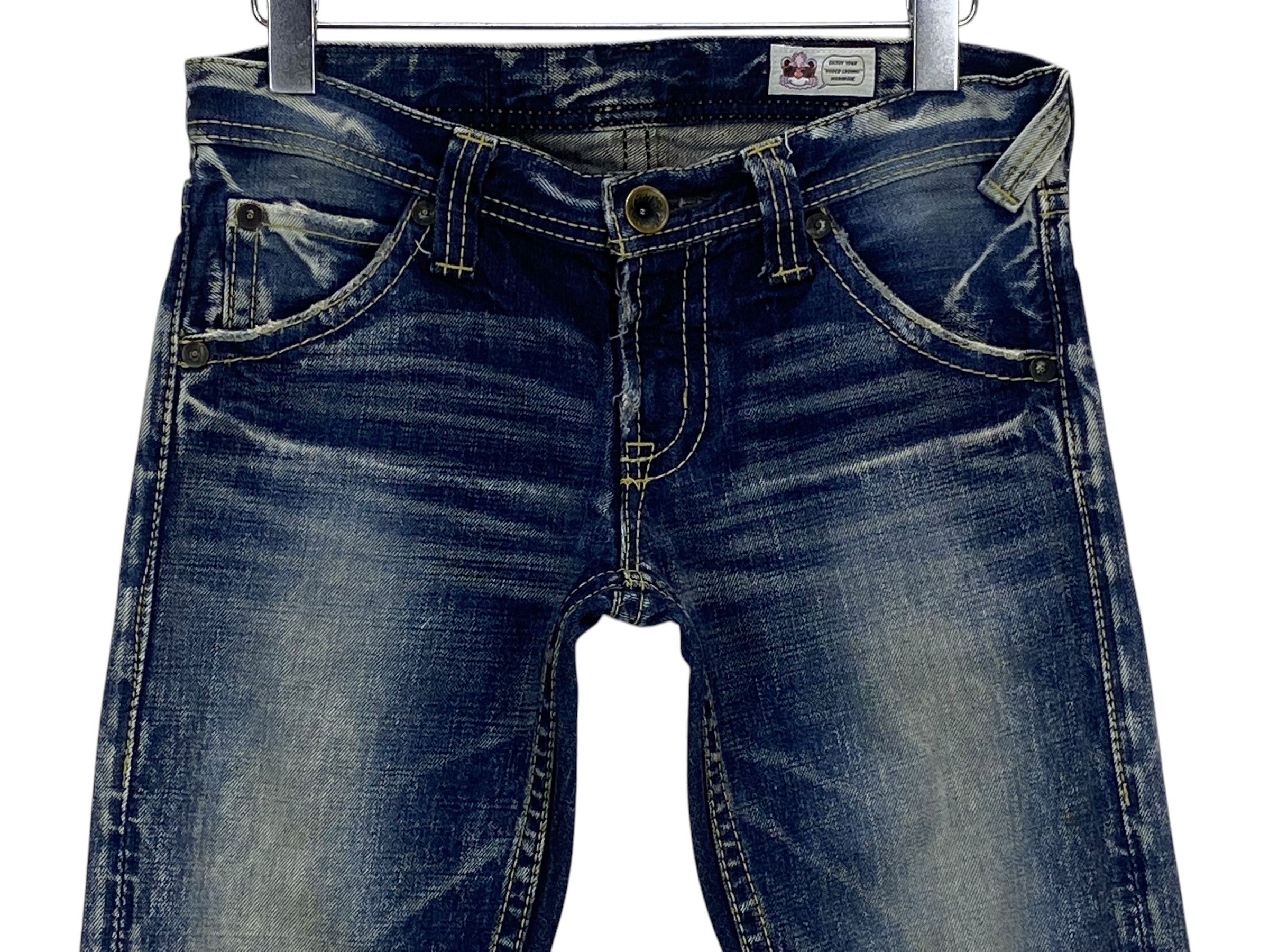 Other Rodeo Crown Jeans New Age Cowboy Jeans Made in Japan Size 26" / US 2 / IT 38 - 3 Thumbnail