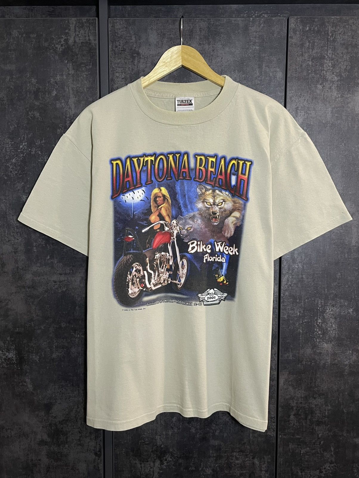 Band Tees Vintage 2001 Bike Week Pornstar Girl T-shirt ERD Y3 424 LGB Size US L / EU 52-54 / 3 - 1 Thumbnail