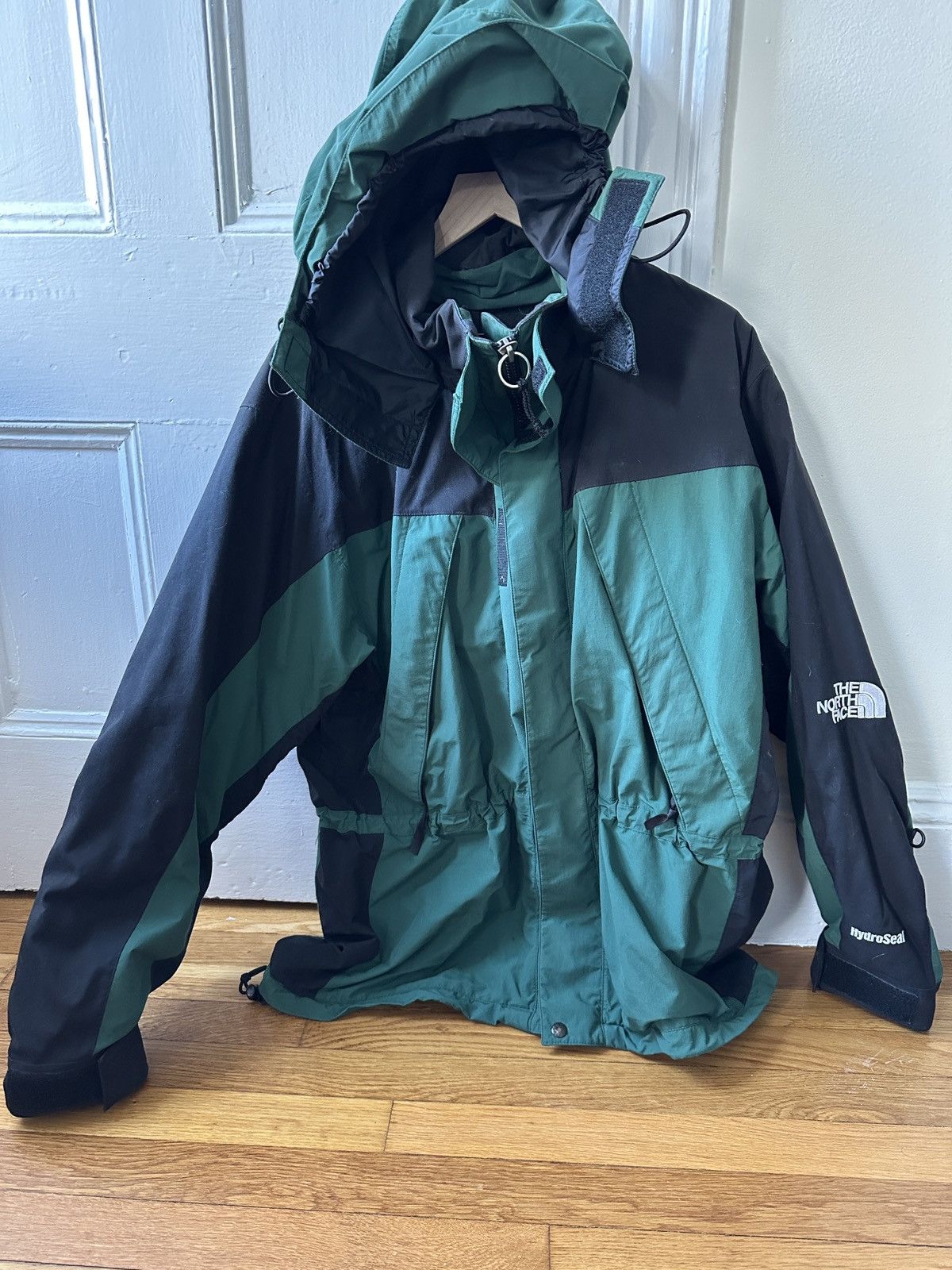 Vintage The North Face Green Jacket Hydroseal Coat