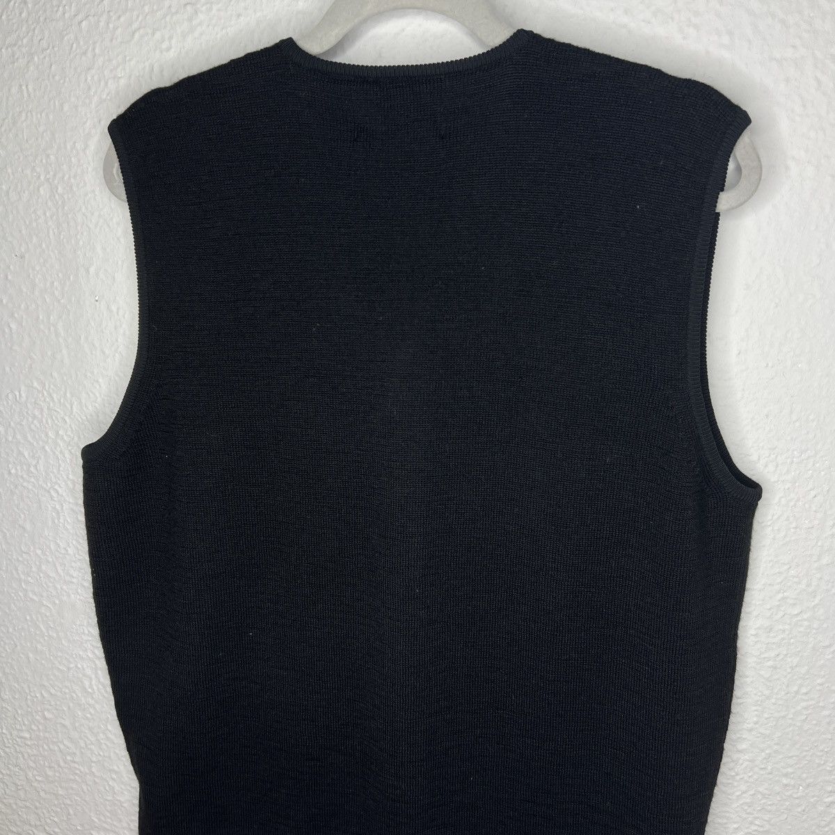 Stone Island Stone Island Black Nylon Vest Metal Knit Gilet Size US L / EU 52-54 / 3 - 8 Thumbnail