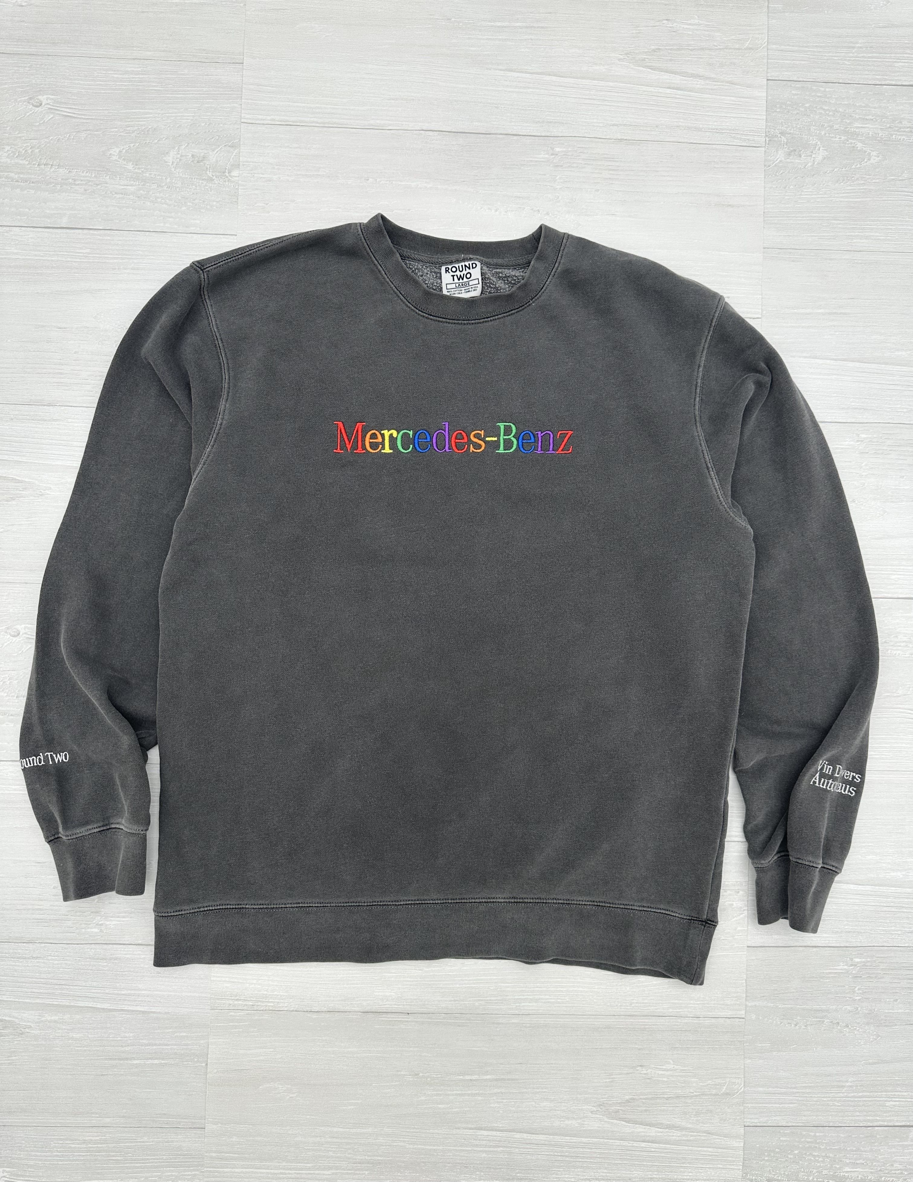 Mercedes-Benz × Round Two Round Two Embroidered "Mercedes Benz" Logo Sweatshirt L Size US L / EU 52-54 / 3 - 3 Thumbnail