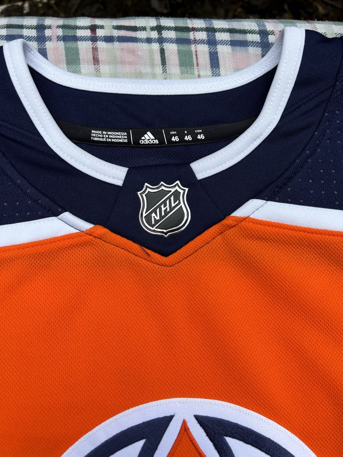 Adidas × NHL Adidas Edmonton Oilers Cam Talbot NHL Jersey Size US S / EU 44-46 / 1 - 4 Thumbnail