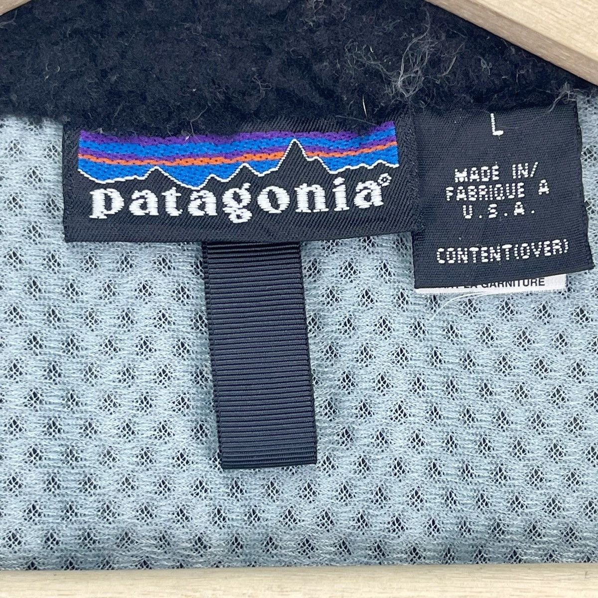 Patagonia × Vintage 90’s Patagonia Fleece Deep Pile Sleeveless Jacket Size US L / EU 52-54 / 3 - 8 Thumbnail
