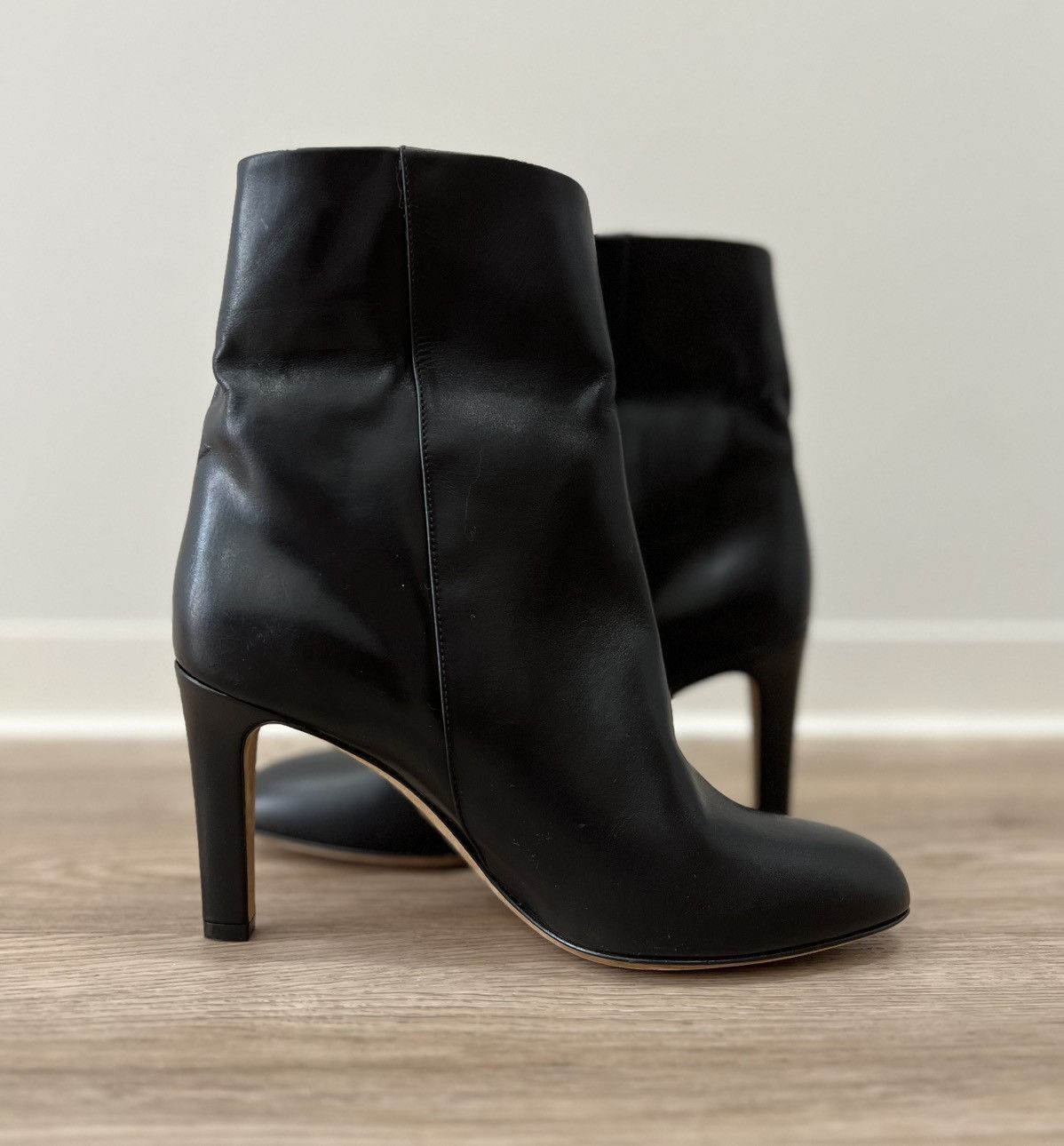 Bally Bally Switzerland Black Leather Ankle Heels Boots Size US 8 / IT 38 - 7 Thumbnail