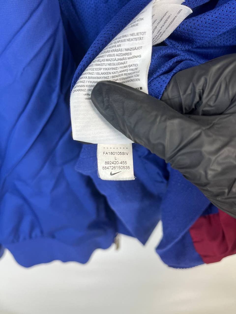 Nike Nike FC Barcelona Windbreaker Jacket 892420-455 Size L Size US L / EU 52-54 / 3 - 5 Thumbnail