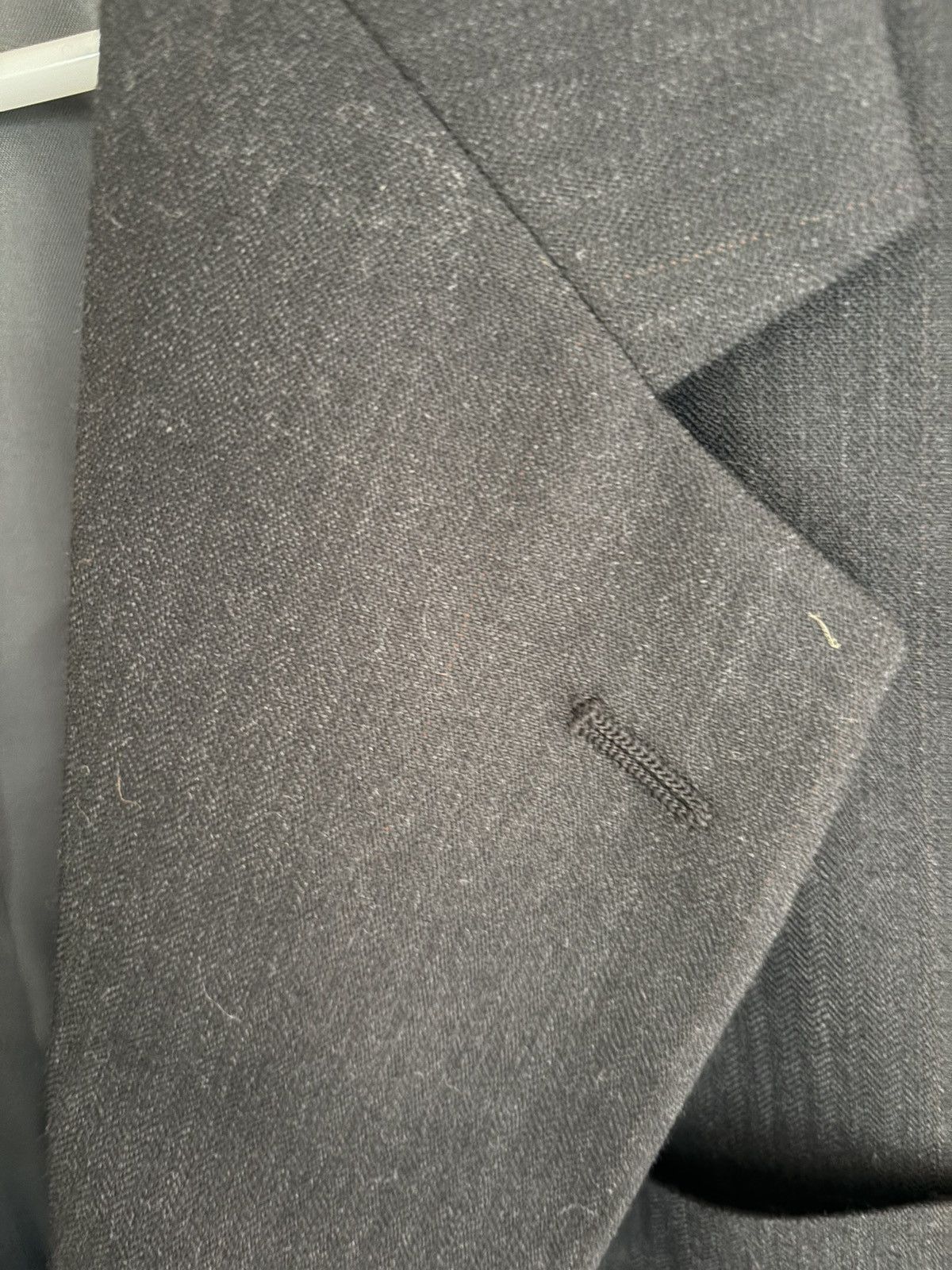 Albert Nipon 100% Pure Wool Vintage Suit Size 40R - 7 Thumbnail