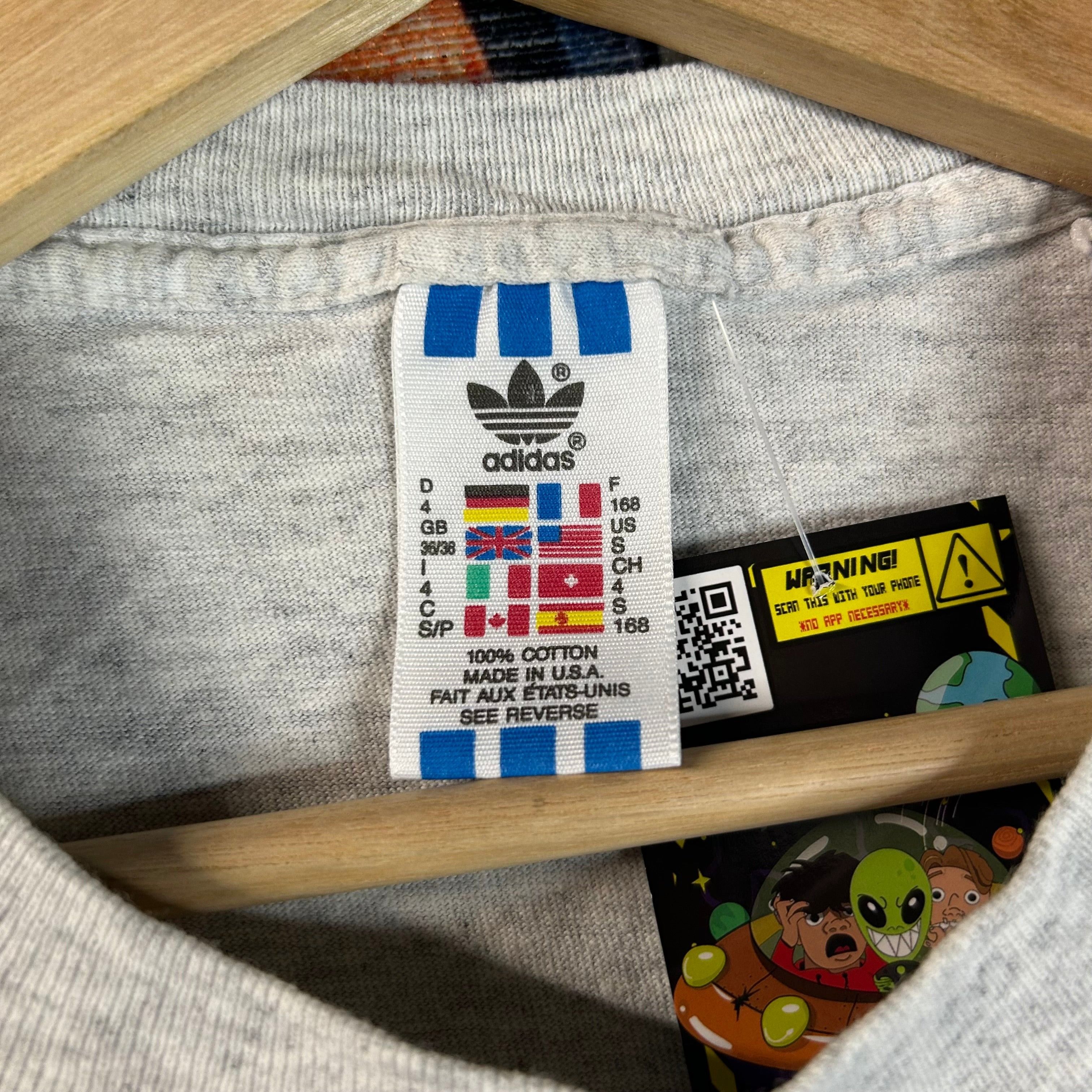 Vintage Vintage 90s Adidas Equipment Tee Size Small Size US S / EU 44-46 / 1 - 3 Thumbnail