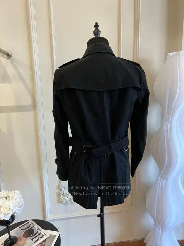 Burberry Burberry Black Cotton Men's Windbreaker Coat. Size US L / EU 52-54 / 3 - 2 Thumbnail