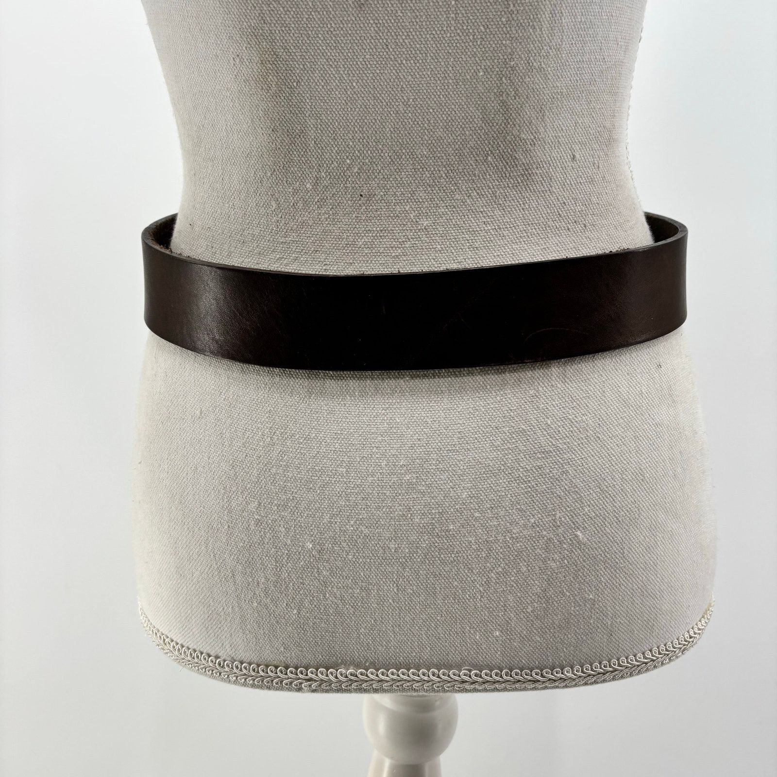 Other Jessi Lee Women's Size Small Belt Brown Leather Minimalist Size ONE SIZE - 5 Thumbnail