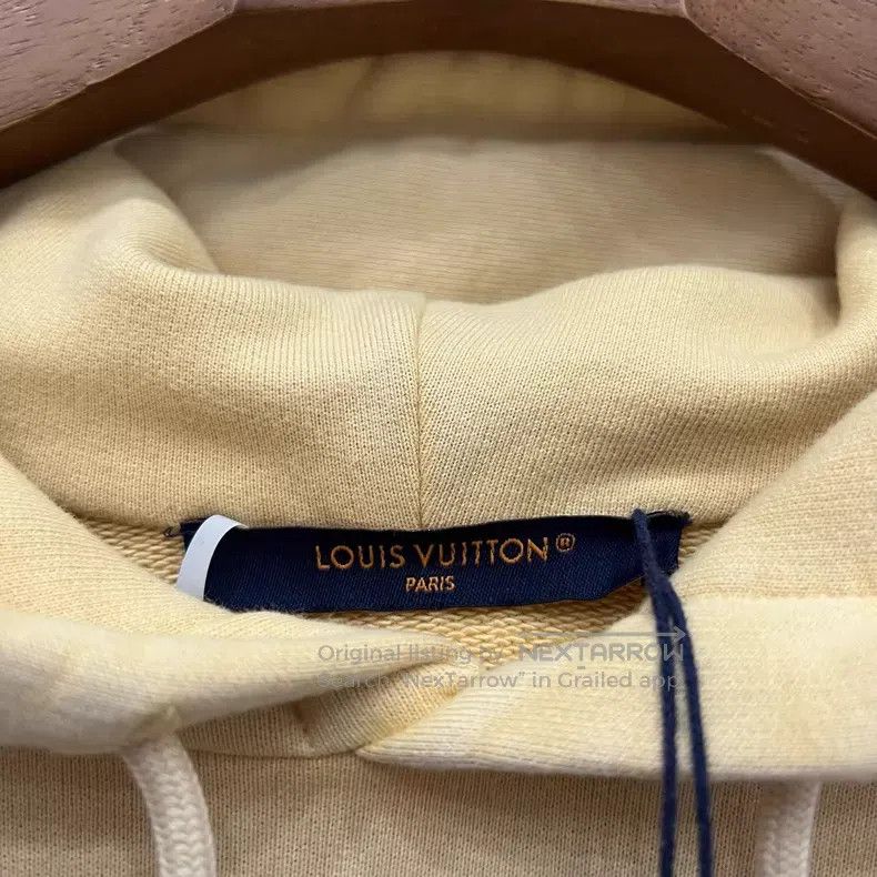 Louis Vuitton Louis Vuitton 25 New Beige Hooded Long Sleeve Sweatshirt Size US M / EU 48-50 / 2 - 5 Thumbnail