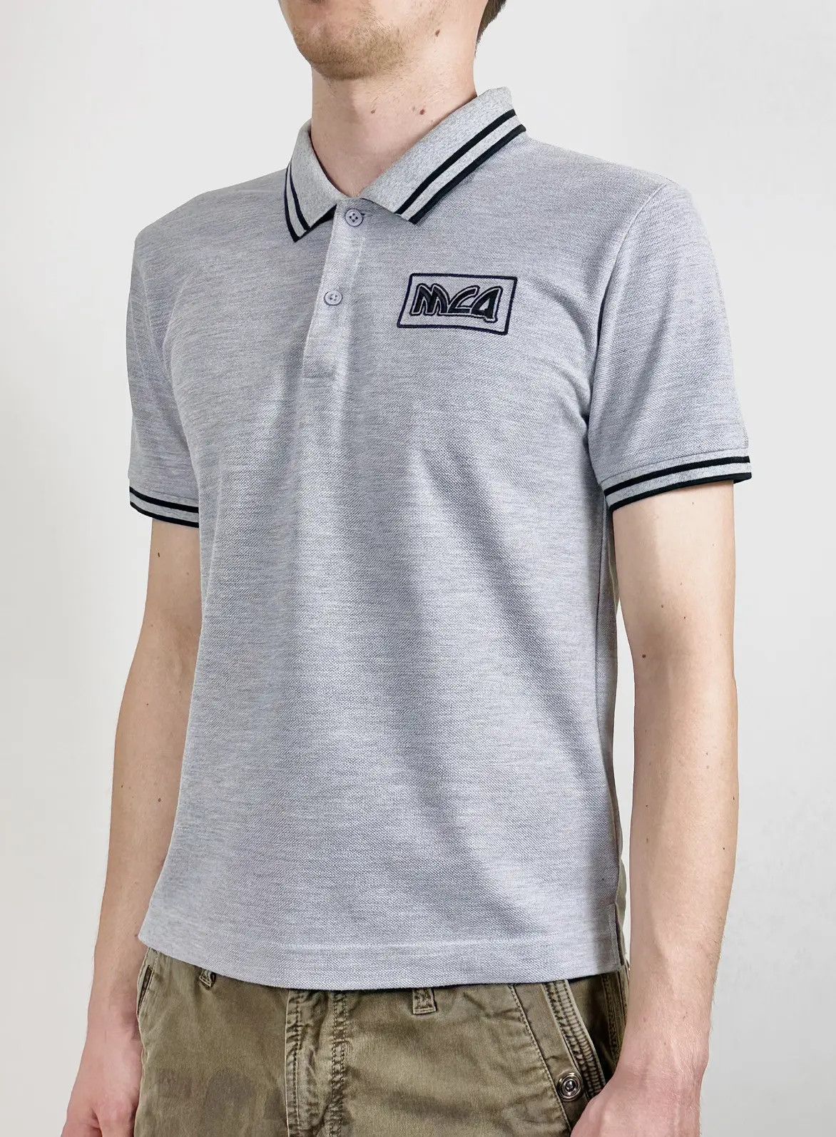 Alexander McQueen × McQ Alexander McQueen 2021 Alexander McQueen Embroidered Logo Polo Shirt Size US M / EU 48-50 / 2 - 2 Thumbnail