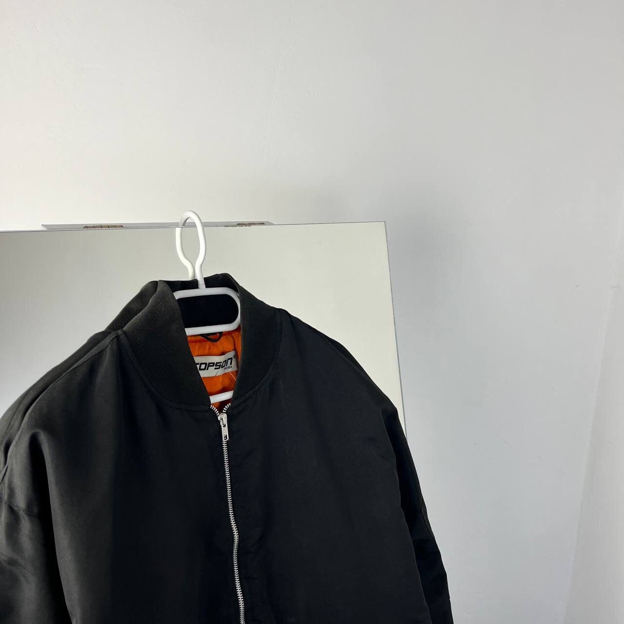 Other Bombers Vintage Black Jacket Y2K Style Baggy Fit Size US XXL / EU 58 / 5 - 2 Thumbnail
