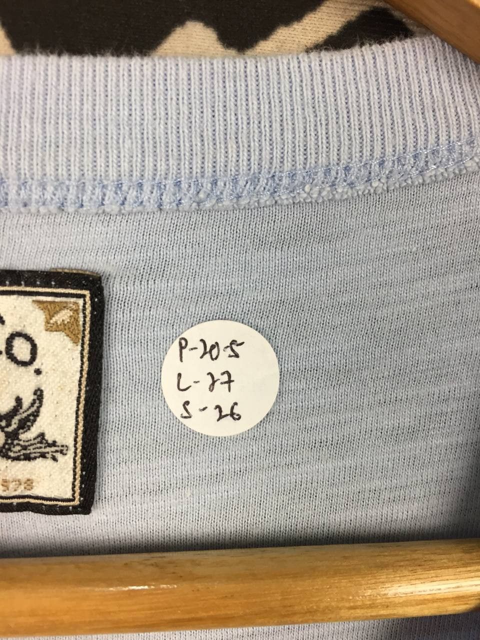 Diesel Diesel Co. Light Blue Pocket Long Sleeve Henley Tee Size S Size US S / EU 44-46 / 1 - 12 Thumbnail