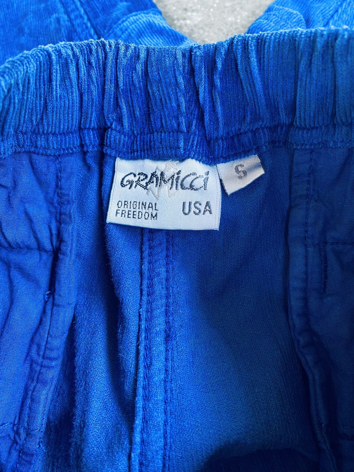 Gramicci Vintage Gramicci Blue Corduroy Short Pants Size US 29 - 7 Thumbnail