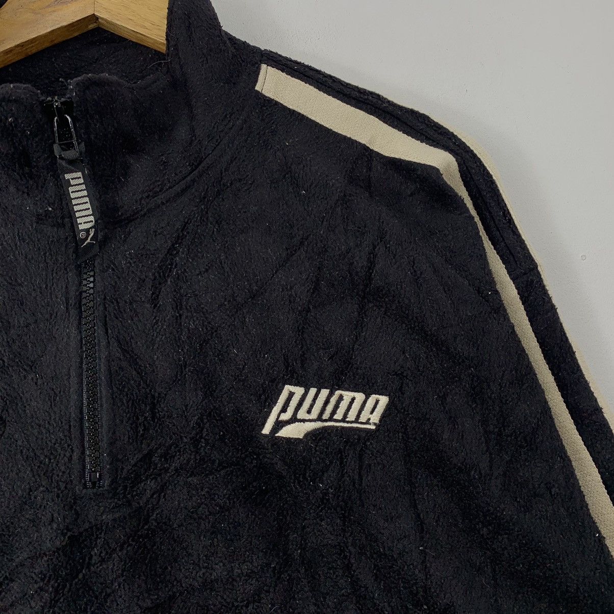 Puma × Vintage Vintage PUMA Sportswear Fleece Half Zipper Sweatshirt Size US L / EU 52-54 / 3 - 6 Thumbnail
