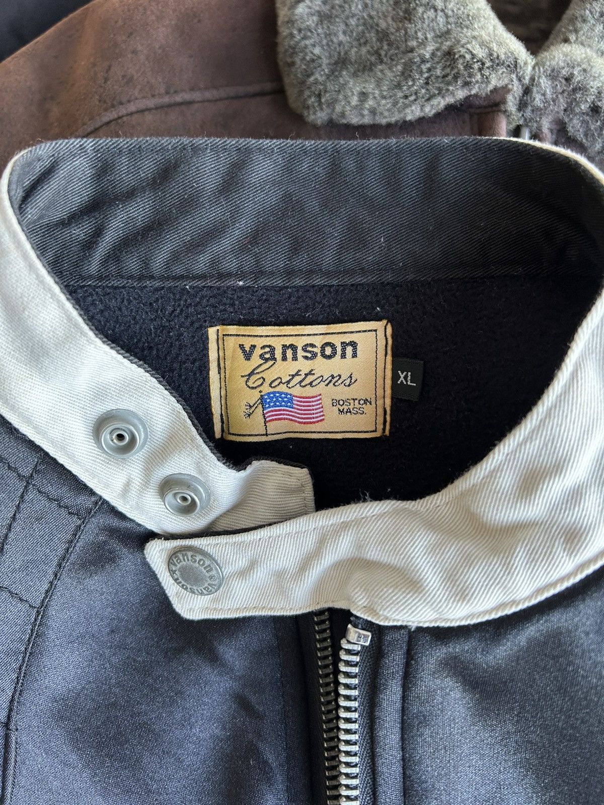 Vanson Leathers Vanson Motorcycle Jacket Skull Falmes Jacket Size US XL / EU 56 / 4 - 20 Thumbnail