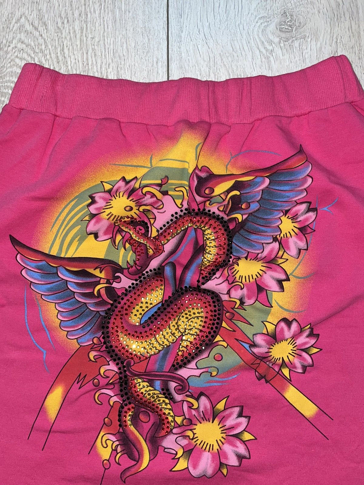 Christian Audigier × Ed Hardy Skirt Ed Hardy by Christian Audiger Y2K Size 34" / US 12 / IT 48 - 7 Thumbnail